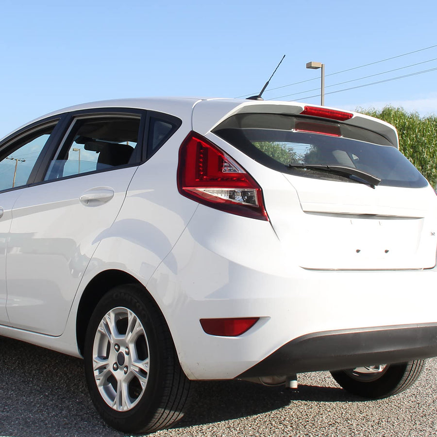LED Tail Lights SPEC-D TUNING w/LED Tube Compatible with 2011-2013 Ford Fiesta Hatchback, Left + Right Pair Assembly