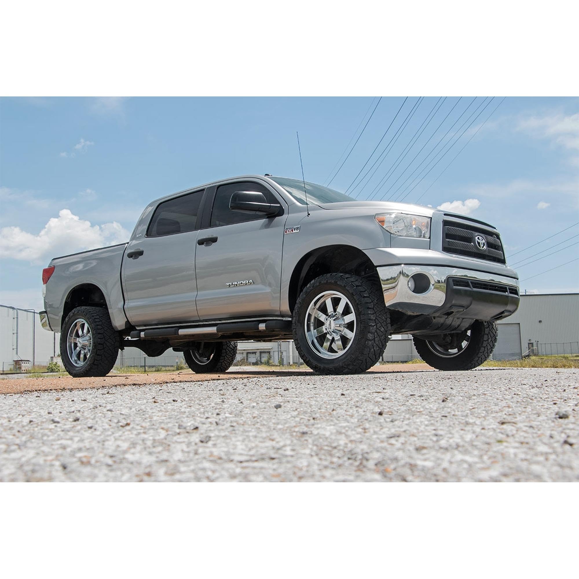 3.5" Rough Country Lift Kit w/N3 Struts for 2007-2021 Toyota Tundra - 76831RED