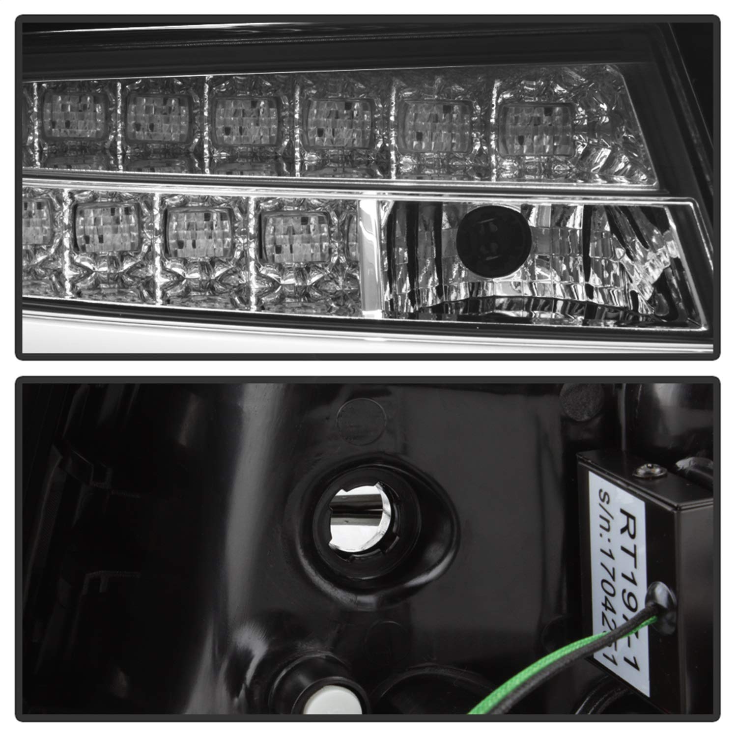LED Tail Lights Spyder (ALT-YD-AA609-LED-BK)