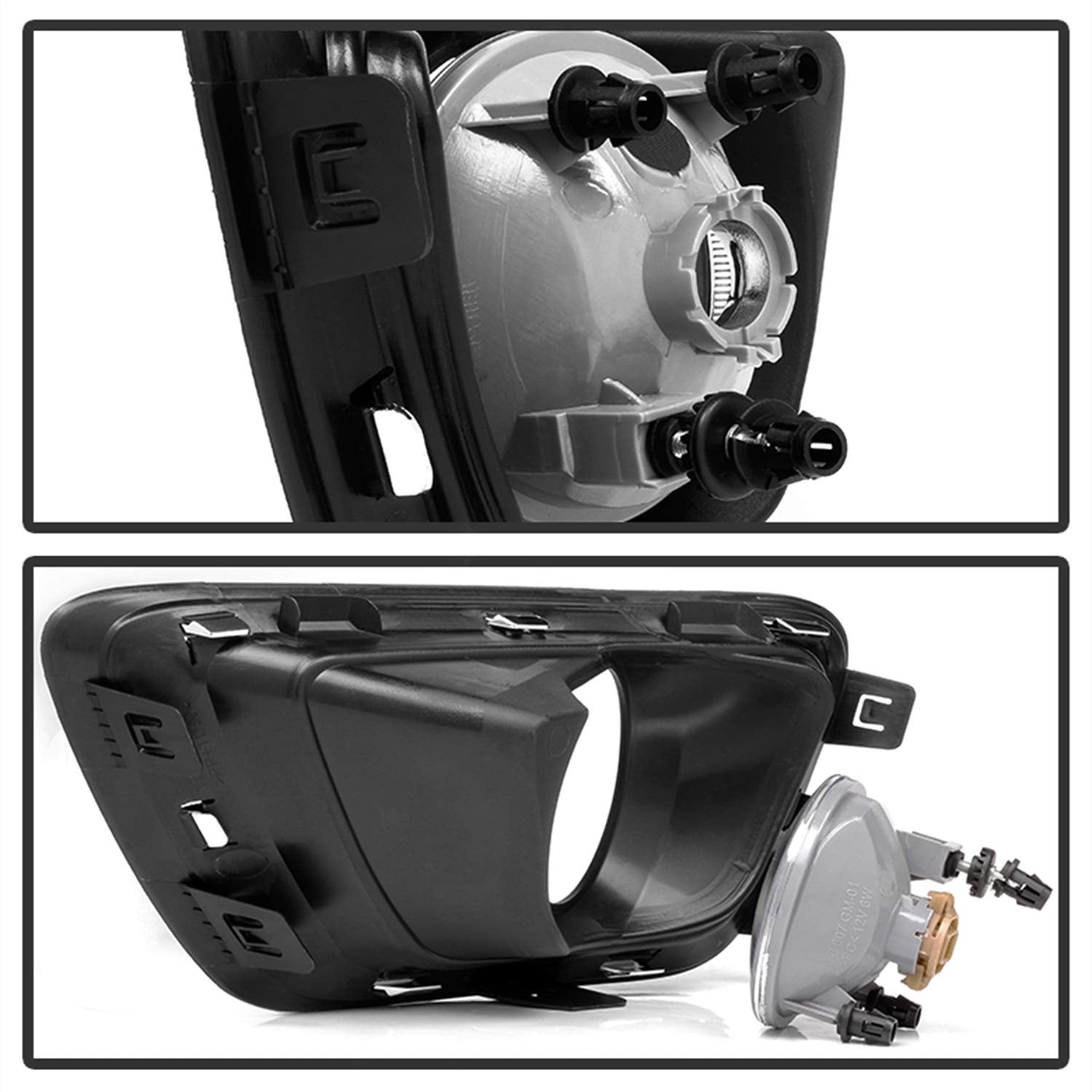 Chevy Colorado 2015-2017 Spyder 5082404 Fog Lights w/switch - Clear