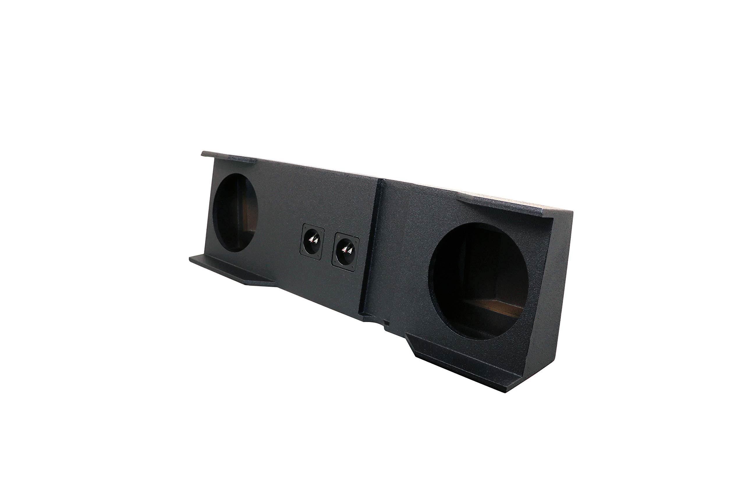 Atrend A162-10 2000 - 2006 GM HEAVY DUTY CREW CAB Dual 10" Down Fire Subwoofer Box Bedliner Finish