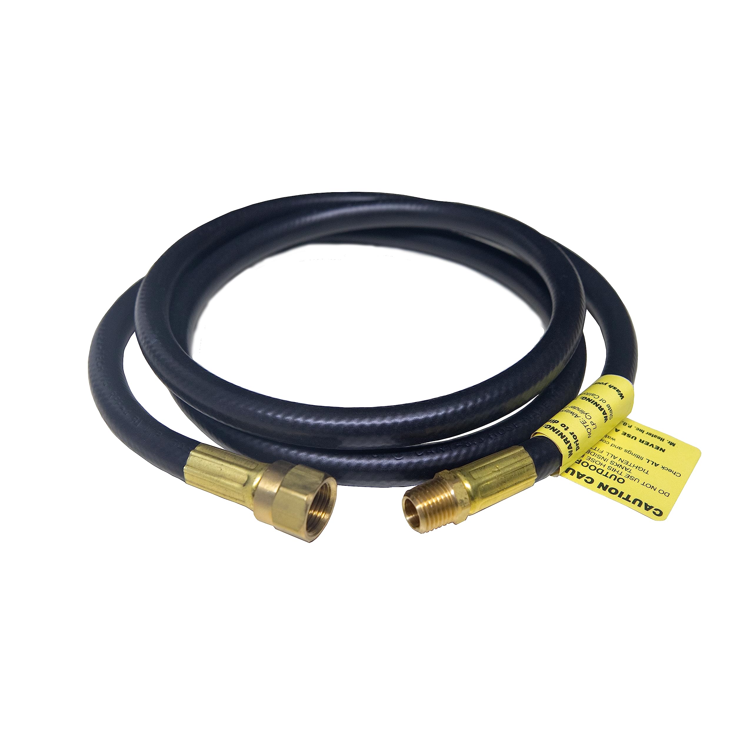 5-Feet Mr. Heater F273707 Propane Hose Assembly with 1/4-Inch Male Pipe Thread x 3/8-Inch Female Flare