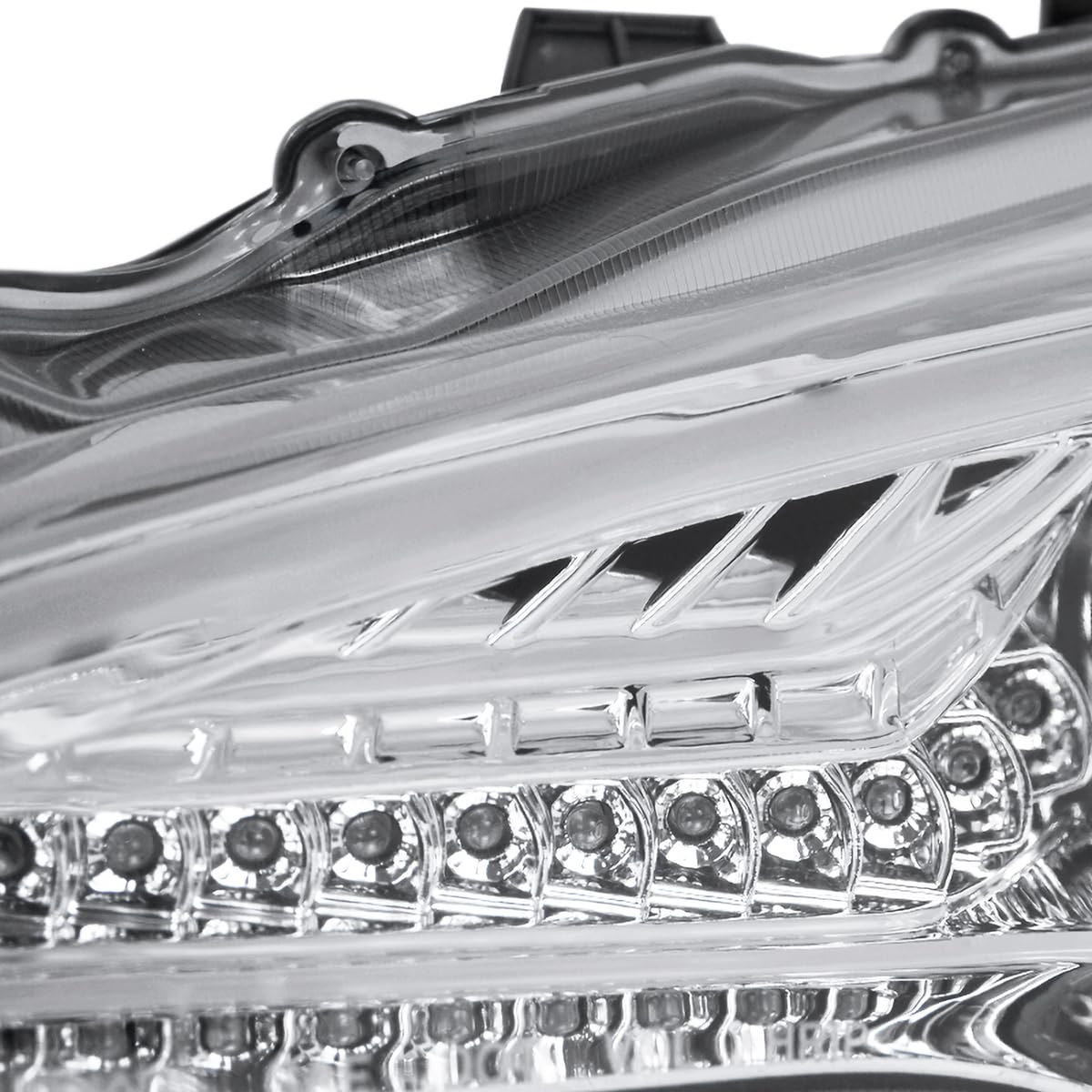 Spec-D Tuning Chrome LED Projector Headlights Compatible with 2013-2016 Scion FR-S with Factory Halogen Headlight