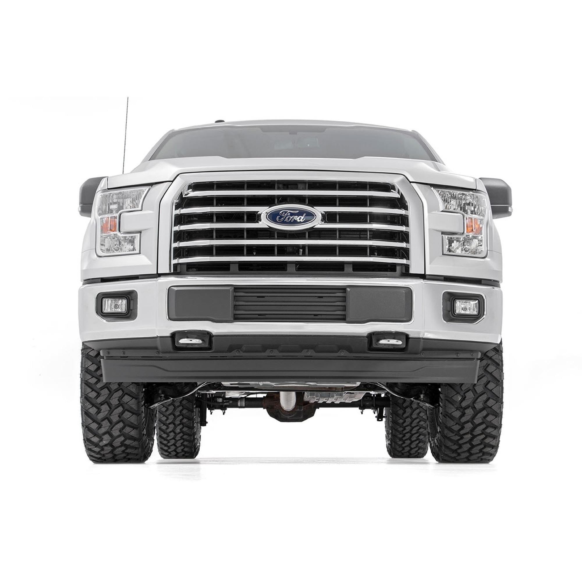 3" Rough Country Lift Kit w/N3 Struts for 2014-2020 Ford F-150 4WD - 54531RED