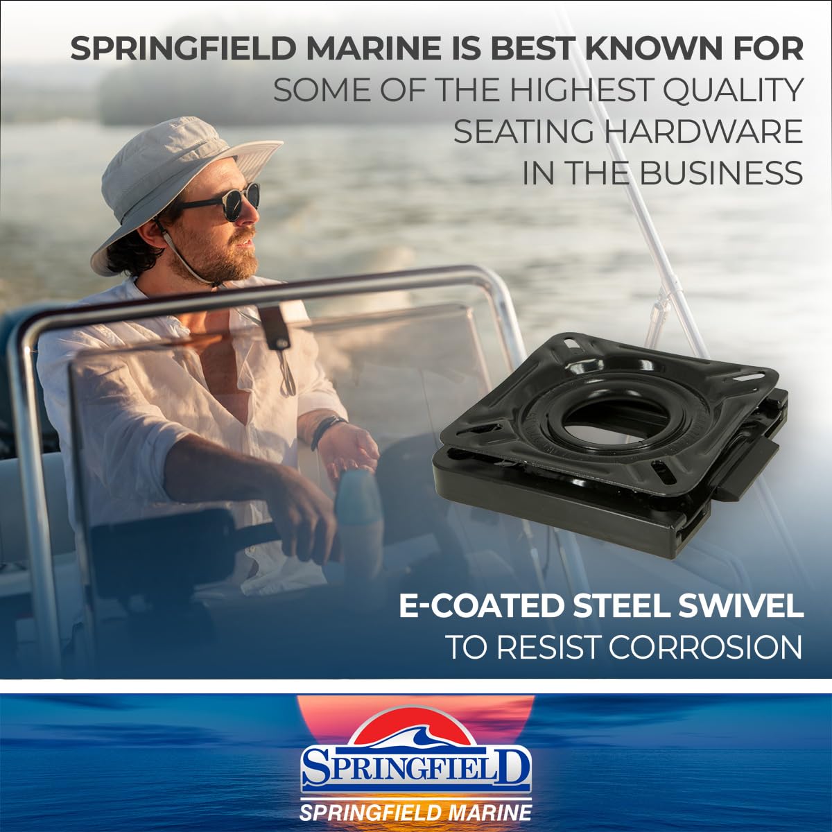 1100115 Springfield Removable Bracket and 12-Way Swivel Combo