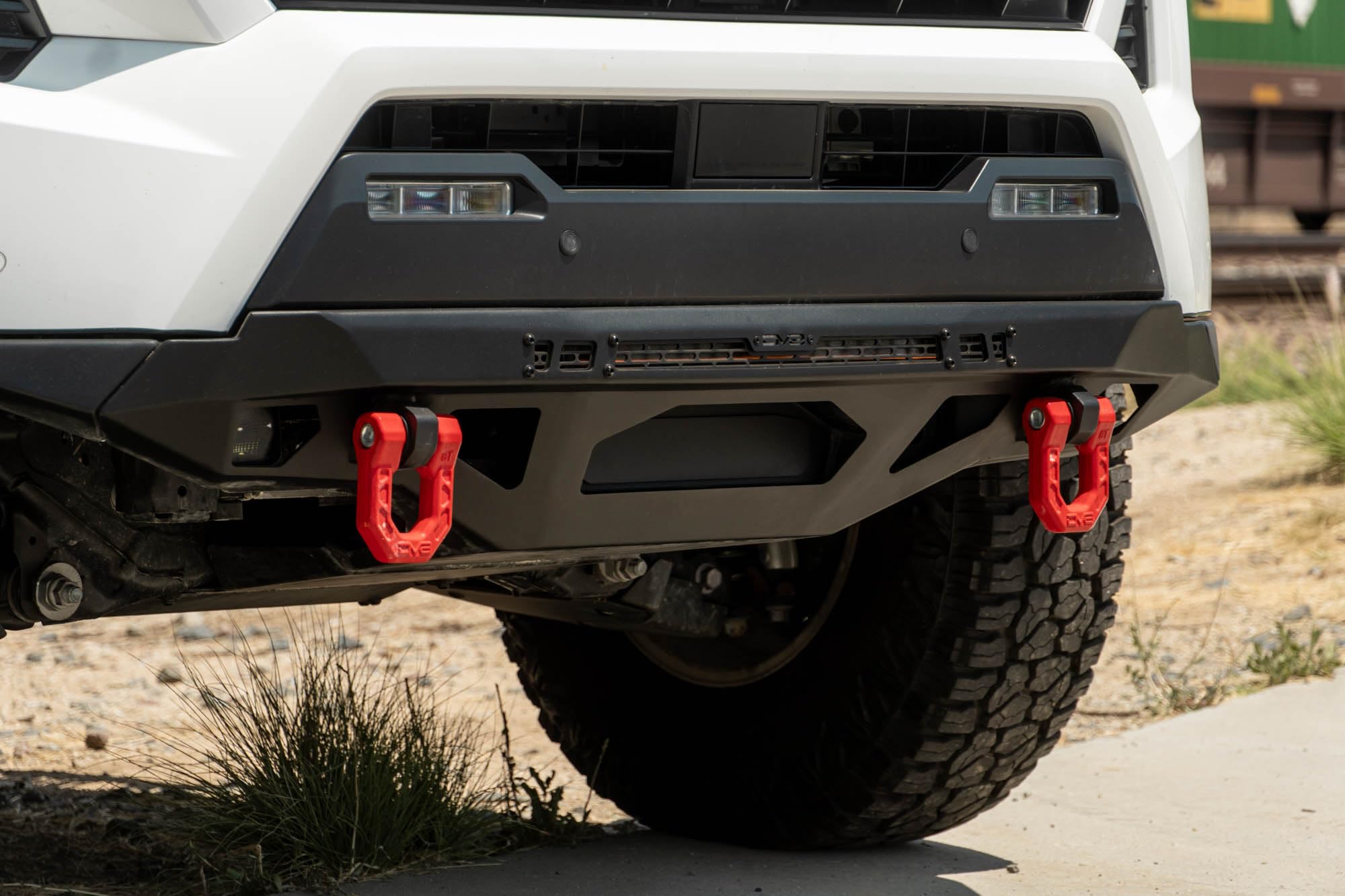 Winch Fairlead Cover Plate DV8 Offroad | Covers Fairlead Hole when Not Using a Winch | Compatible w/ DV8 Bumpers or Bumpers w/Hawse Style Fairlead Mounts | Steel Design | Black Powder Coated Finish