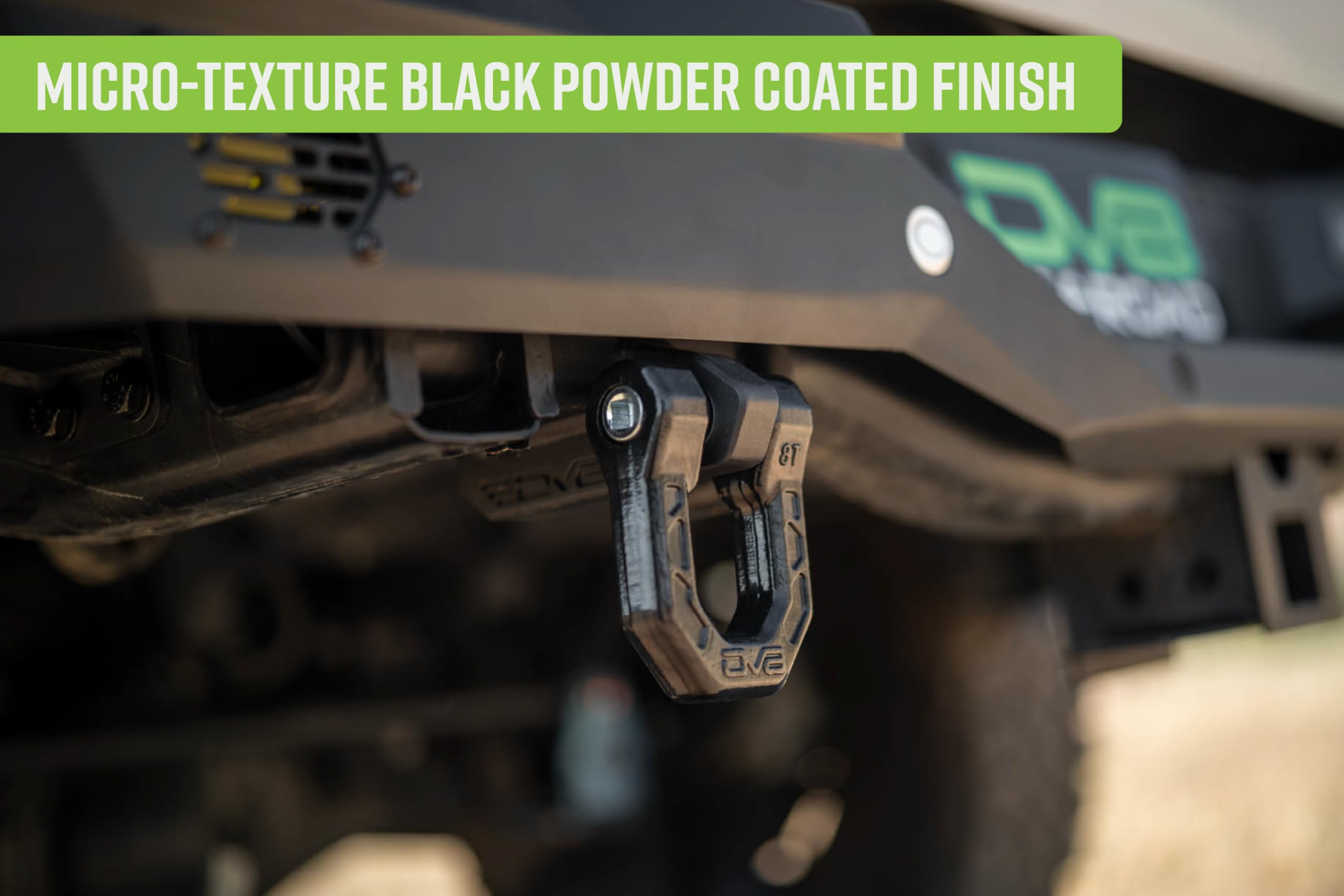 Offroad DV8 Spec Series Rear Bumper for 2024-2025 Toyota Tacoma | Full-Width Design | (2) 3" Pod Light Mounts | Retains OEM Rear Sensors & Blind Spot Monitoring | Powder Coated | Steel Construction