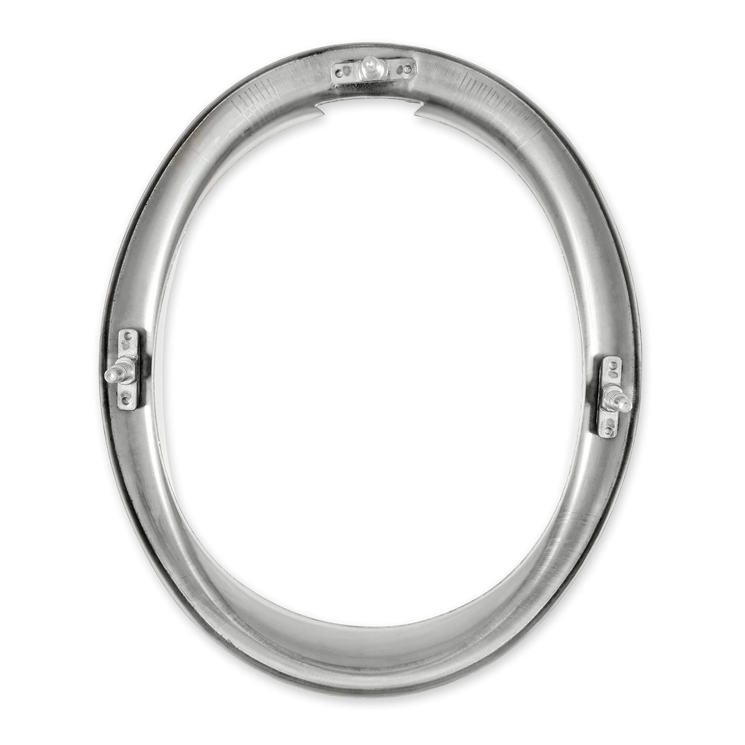 Exhaust Trim Ring Scott Drake in Polished Stainless Steel, Compatible with 1965-1966 Ford Mustang GT, Model C5ZZ-5C299-A