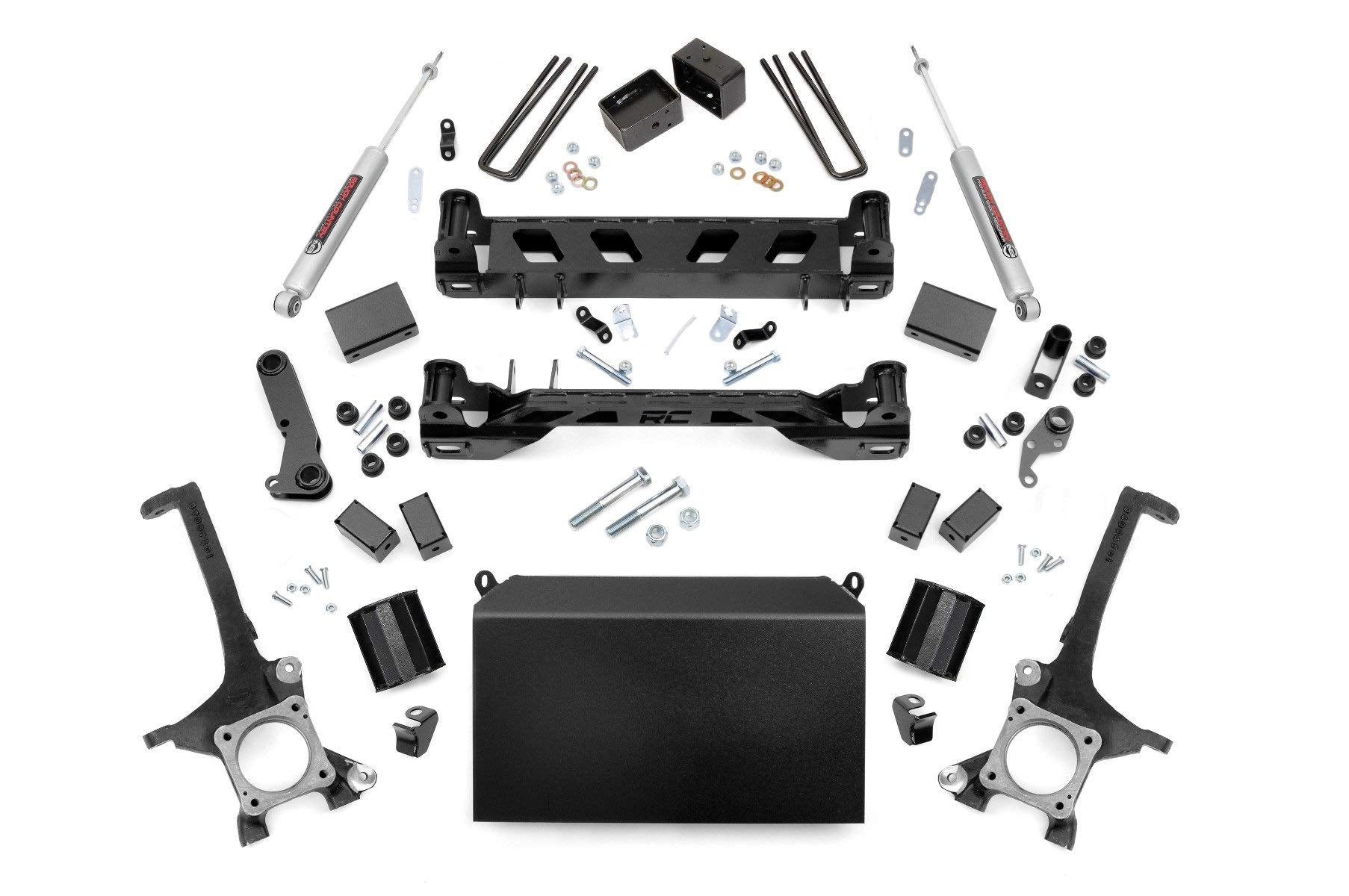 4" Rough Country Suspension Lift Kit for 2016-2021 Toyota Tundra 2WD/4WD - 75130