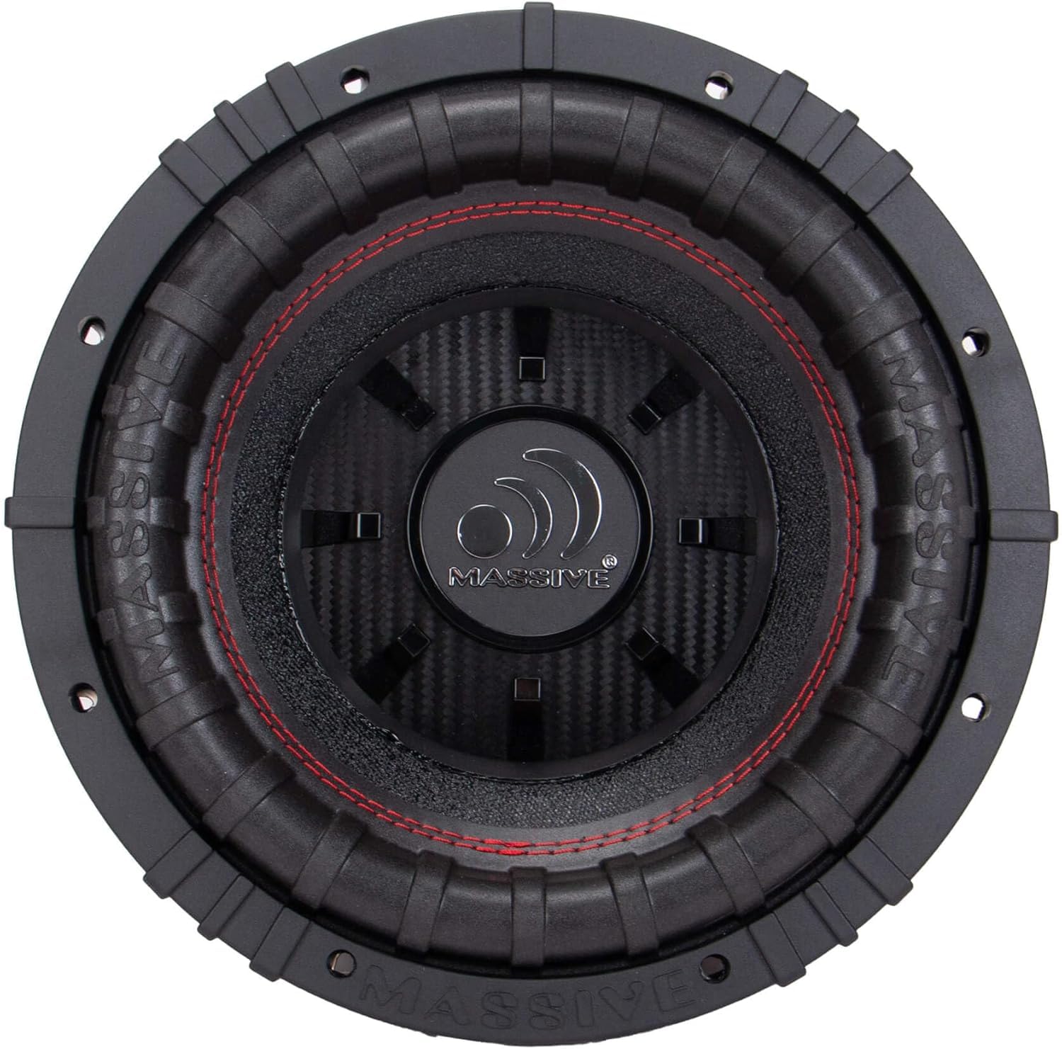 GTR104 Massive Audio 10" 1000 Watts RMS / 1500w MAX Dual 4 Ohm Subwoofer with Grill