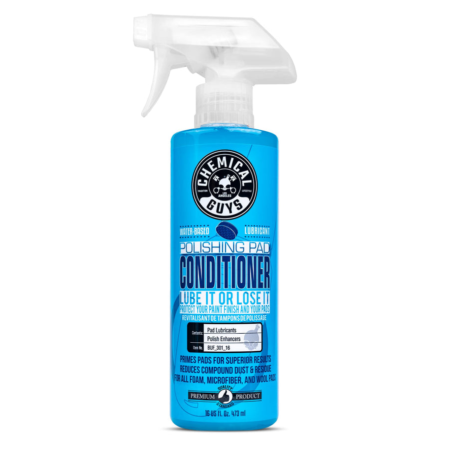 Chemical Guys Polishing BUF_301_16 and Buffing Pad Conditioner, 16 Oz