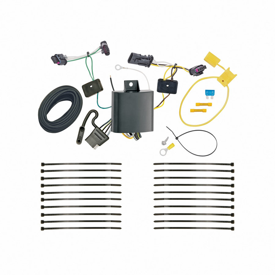 T-One® Tekonsha Harness, 4-Way Flat, Compatible with Select Jeep Compass