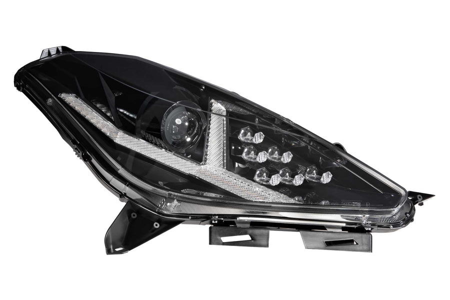 Morimoto LED XB Headlights, Plug and Play Headlight Housing Upgrade, Fits 2014-2019 Chevrolet Corvette C7, DOT Approved Assembly with Switchback Sequential Turn Signals & UV Coated Lenses (1x LF463)