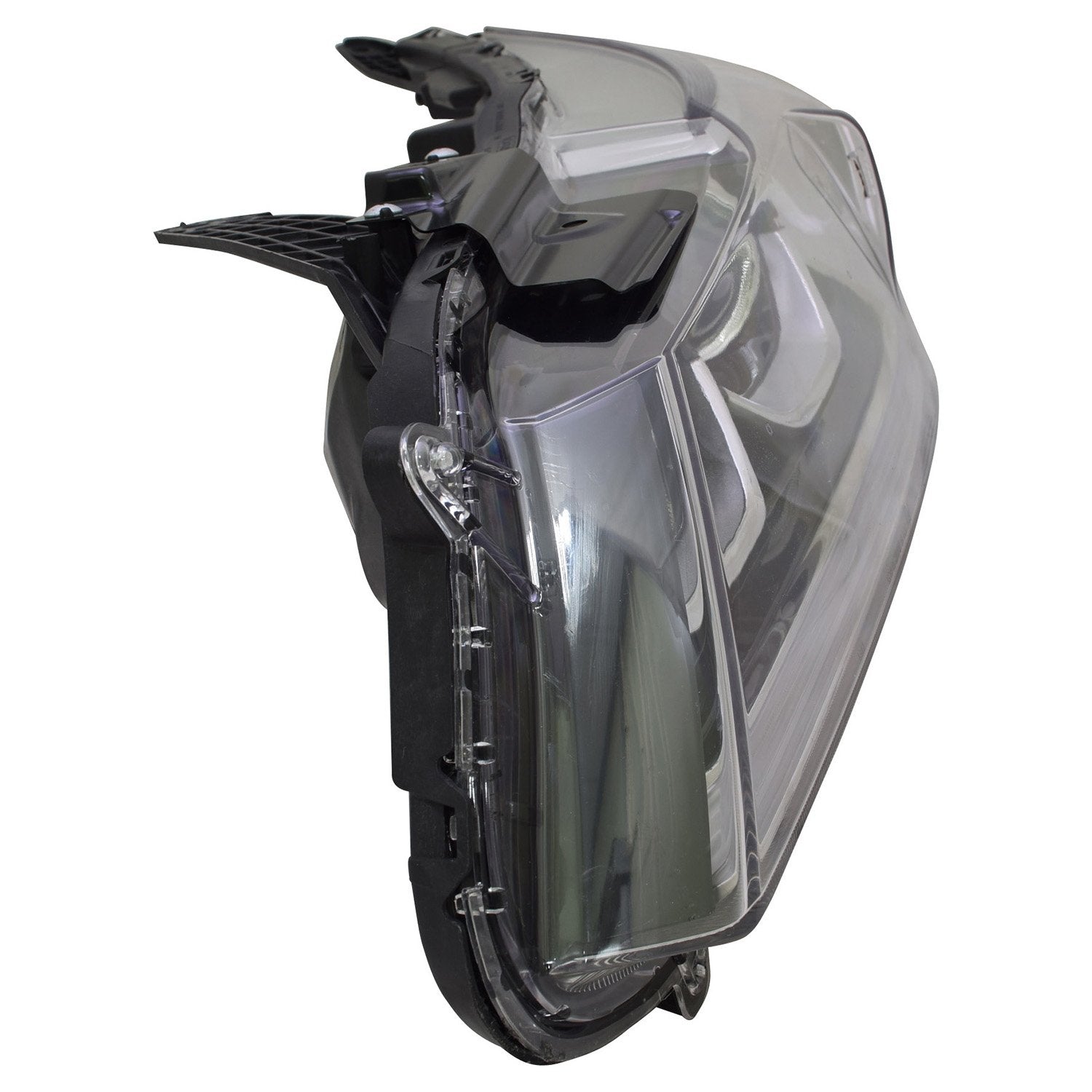 Left TYC Headlight Assembly Compatible with 2016-2017 Honda Accord