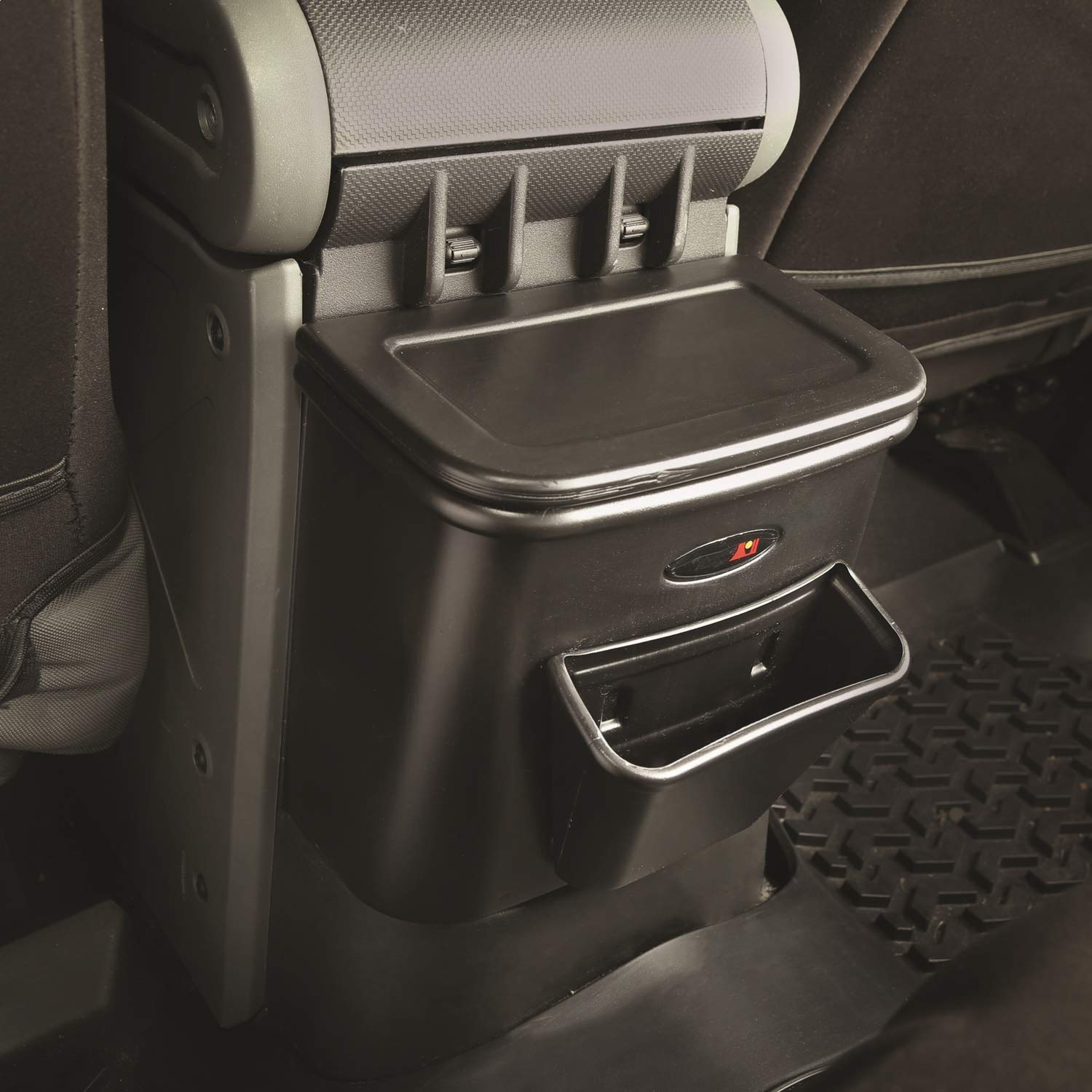 Rear Rugged Ridge 13551.15 Organizer, Seat Mounted; 07-10 Jeep Wrangler JK
