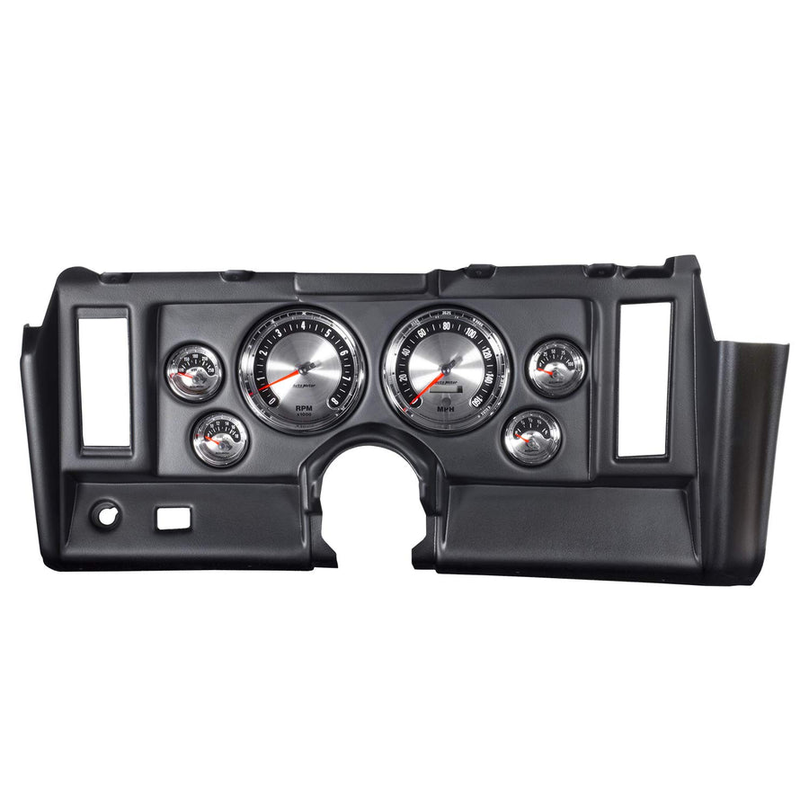 Auto Meter Complete Dash 7021 Gauge Kit for 1969 Chevy Camaro, Tach/Mph/Fuel/Oilp/Wtmp/Volt, American Muscle