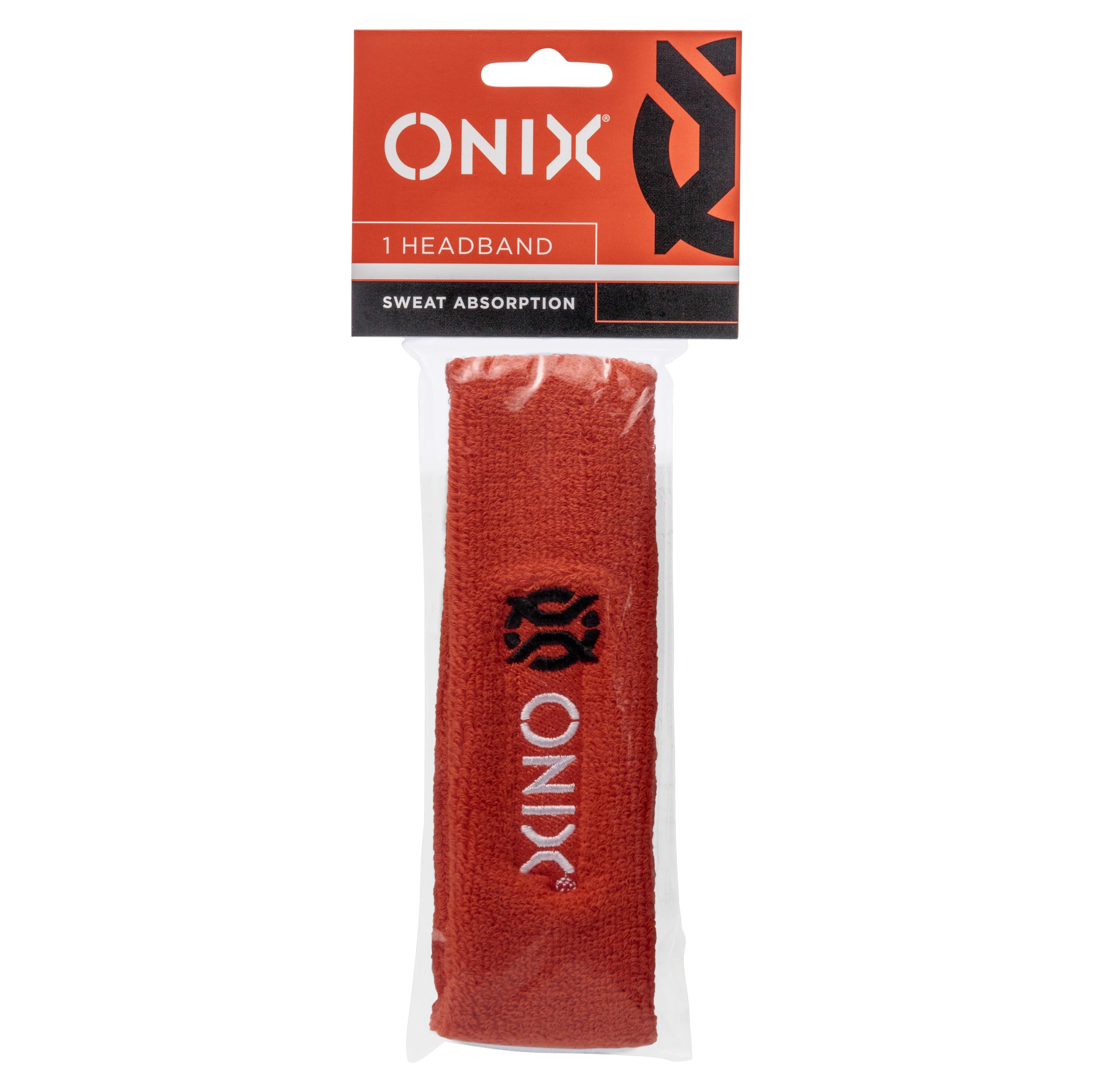 Orange ONIX Pickleball Sweat Absorption Headband