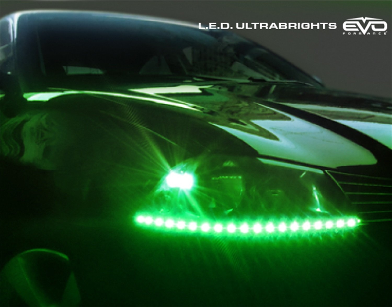 EVO Formance CIPA 93572 LED Ultrabrights Light, 50cm, Green