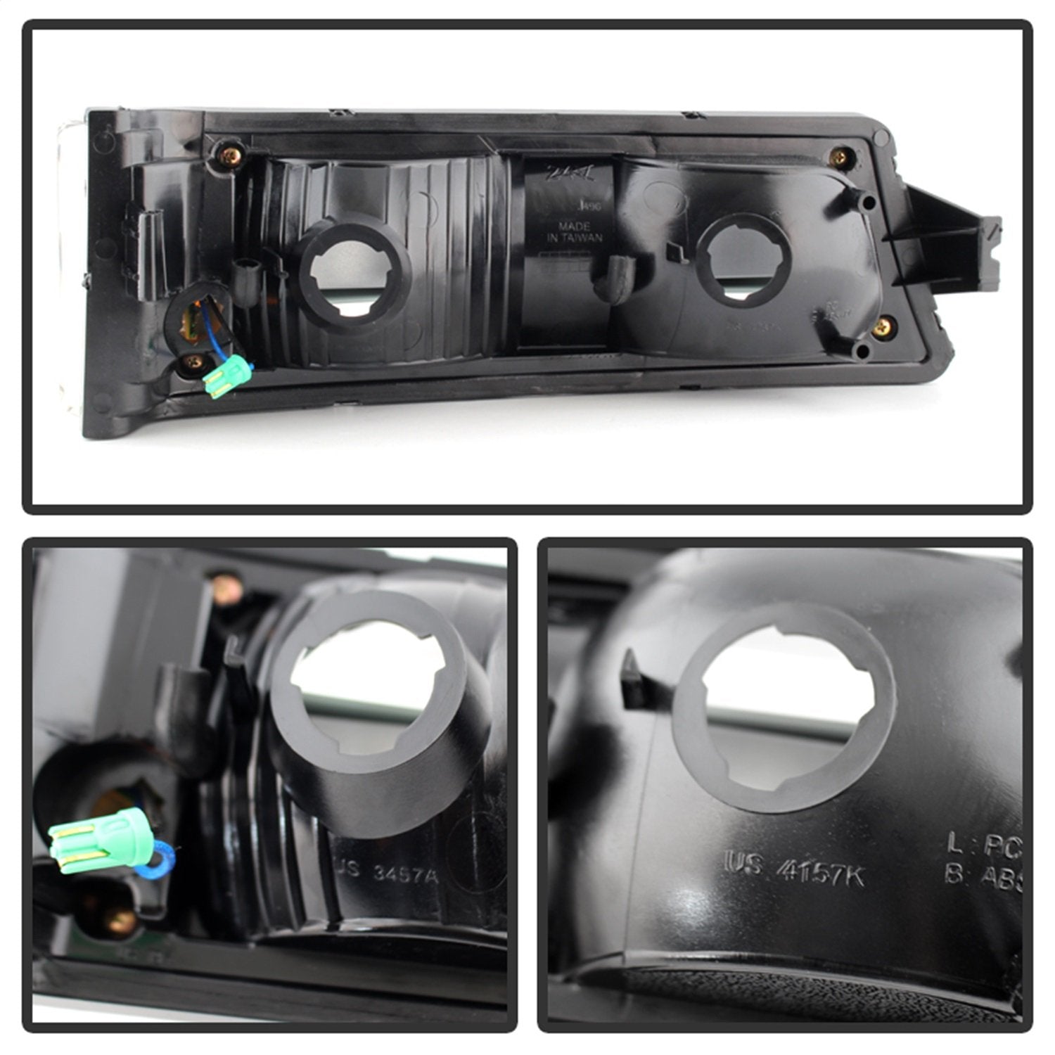 Bumper Lights Xtune (CBL-JH-CS03-LED-BK) (Akkon)