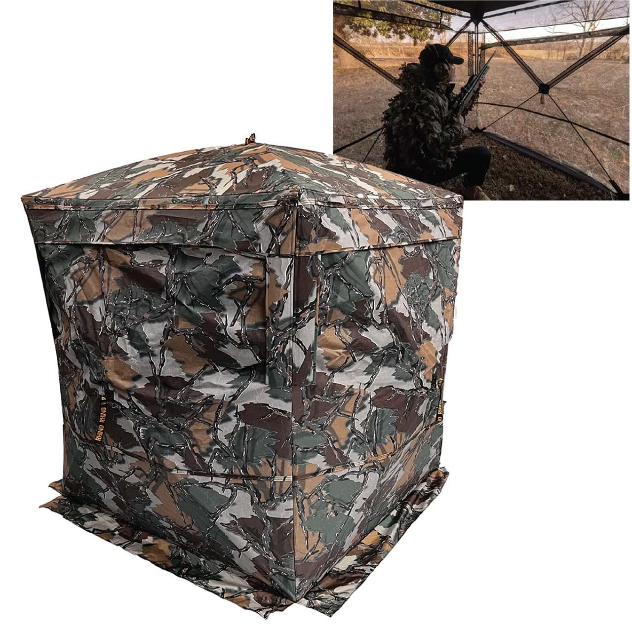 Predator Rhino R-180 See-Through Blind CAMO
