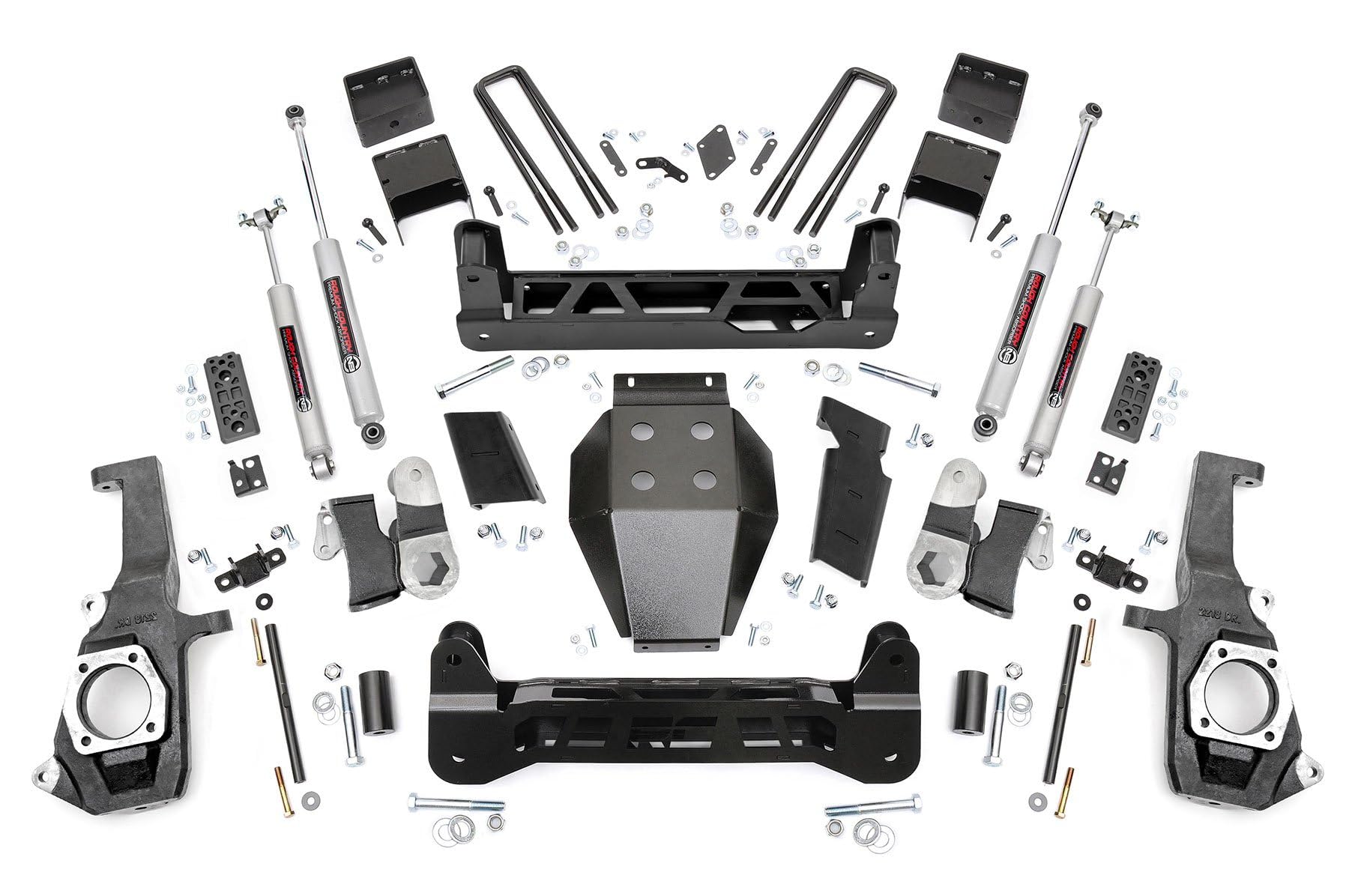 5" Lift Kit Rough Country for 2011-2019 Chevy/GMC 2500HD/3500 HD - 26030