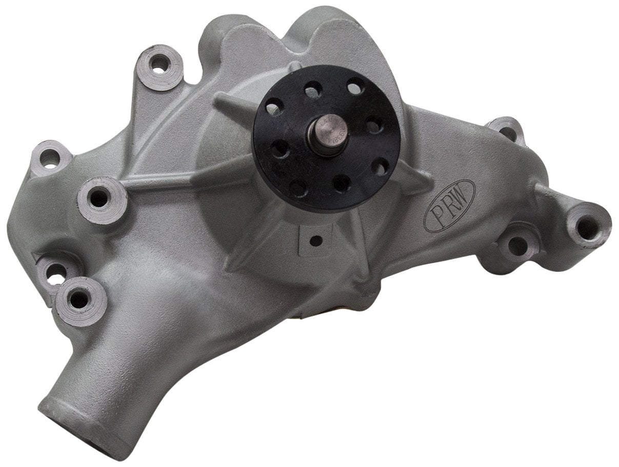 Performance Quotient PRW 1445401 As-Cast High Flow 5/8" Pilot Shaft Long-Style Aluminum Water Pump for Chevy BB Mark IV 1969-87