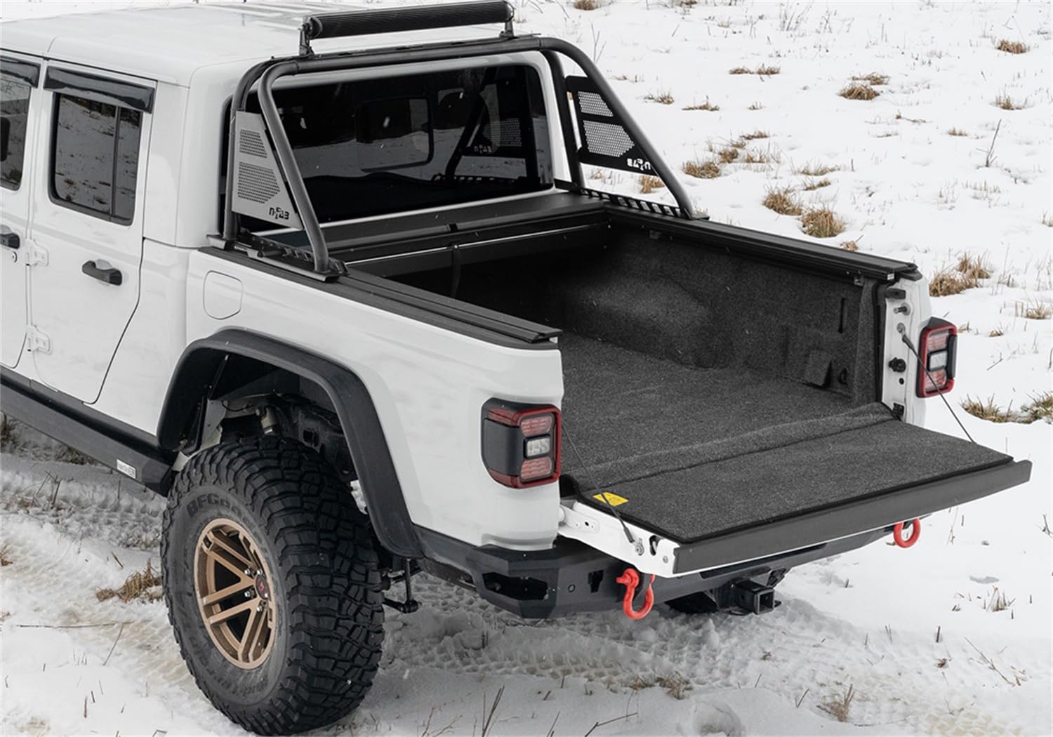 BedRug Bedliner | Charcoal Grey, Fits 2020-2026 Jeep Gladiator 5' Bed | BRJ20SBK