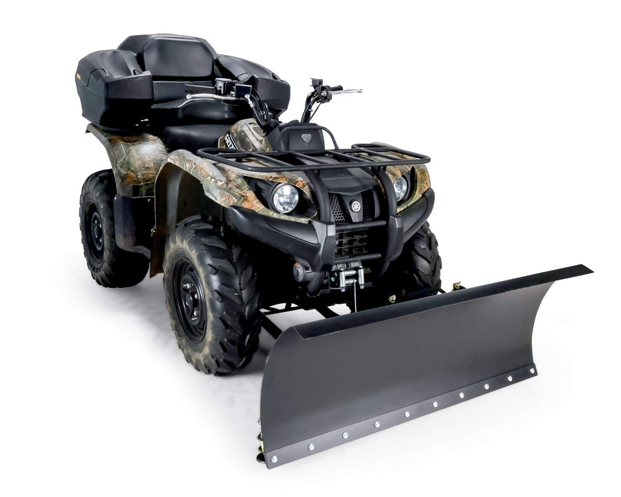 Camco Black Boar ATV Snow Plow Kit | Features a 48-inch Adjustable Straight Blade and Adjustable Tension Safety Trip Springs (66016)