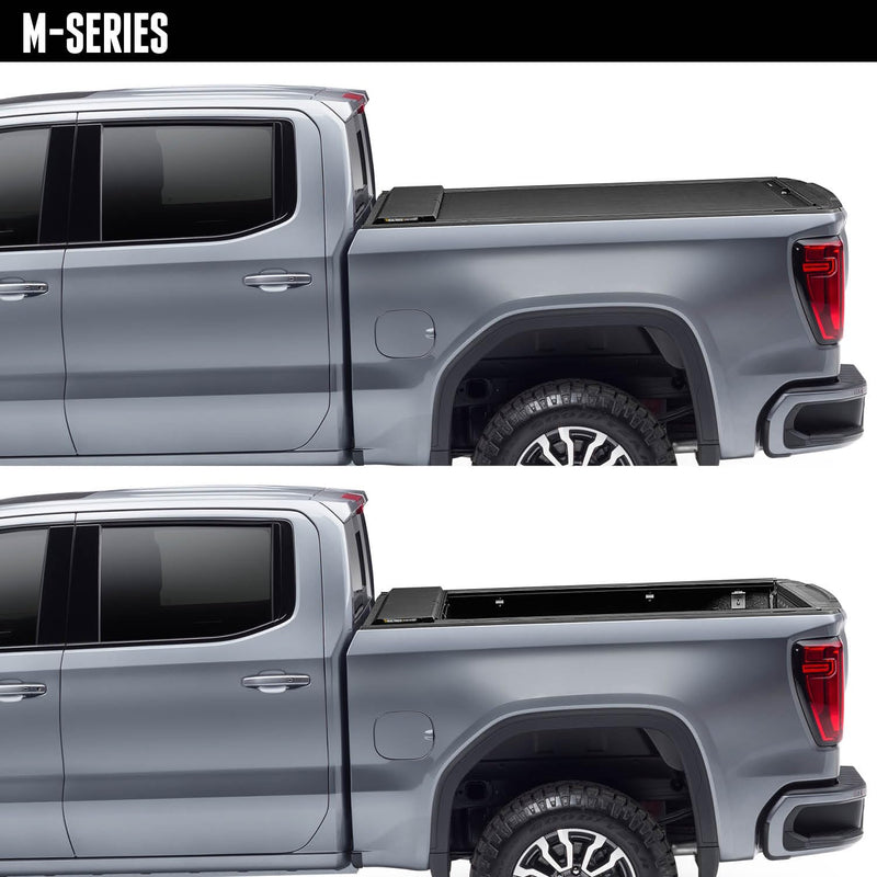 LG152M Roll-N-Lock M-Series Tonneau Cover for Ford F-250 Super Duty-96.5 in,Black