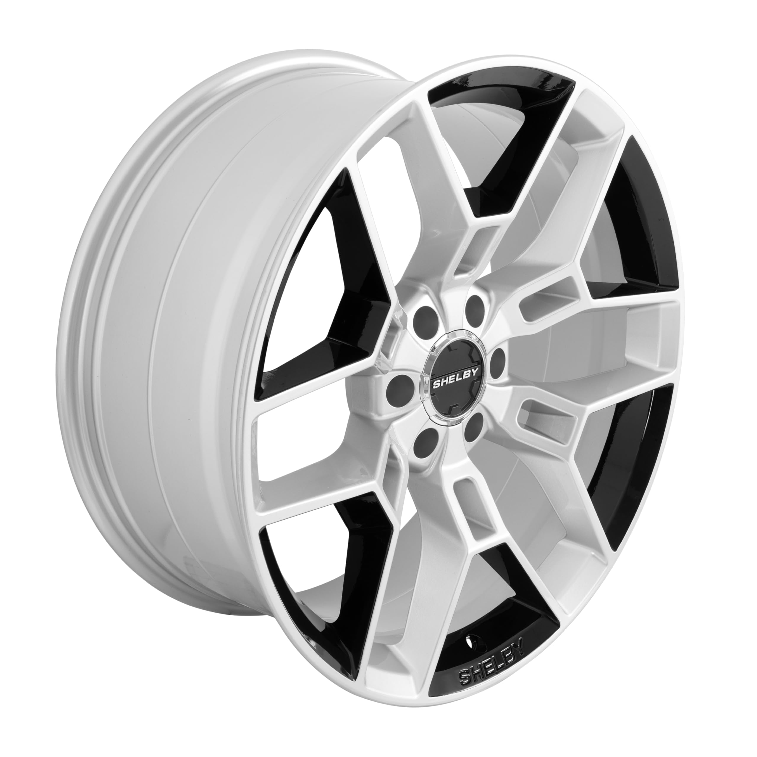 45395512CP Drake Wheels CS-45 F150 Hyper SLVR W/B