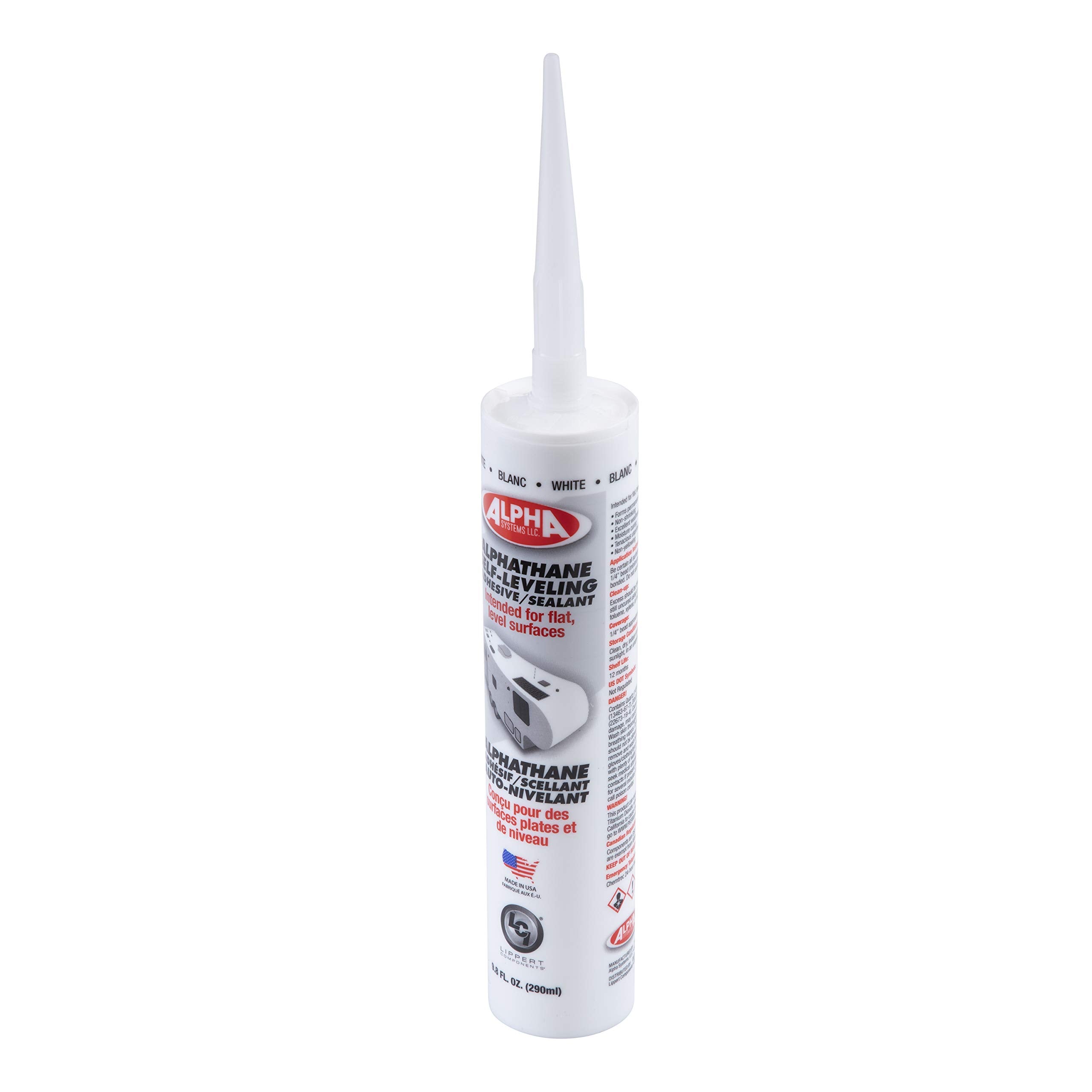 Self-Leveling Sealant 5121 ALPHATHANE for RVs, 5th Wheel Travel Trailers and Motorhomes
