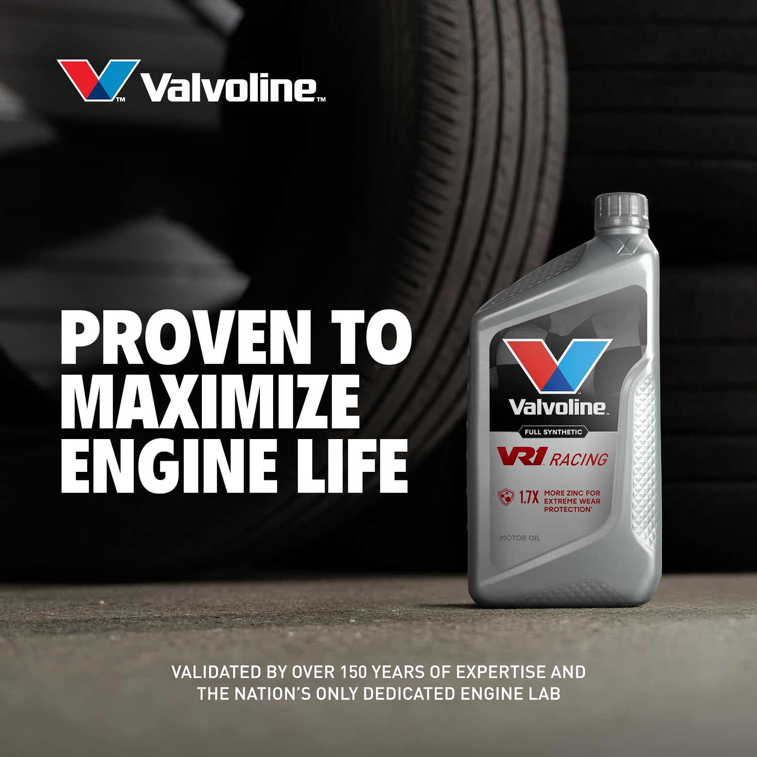 Valvoline Racing Synthetic VR1 SAE 10W-30 Motor Oil 1 QT