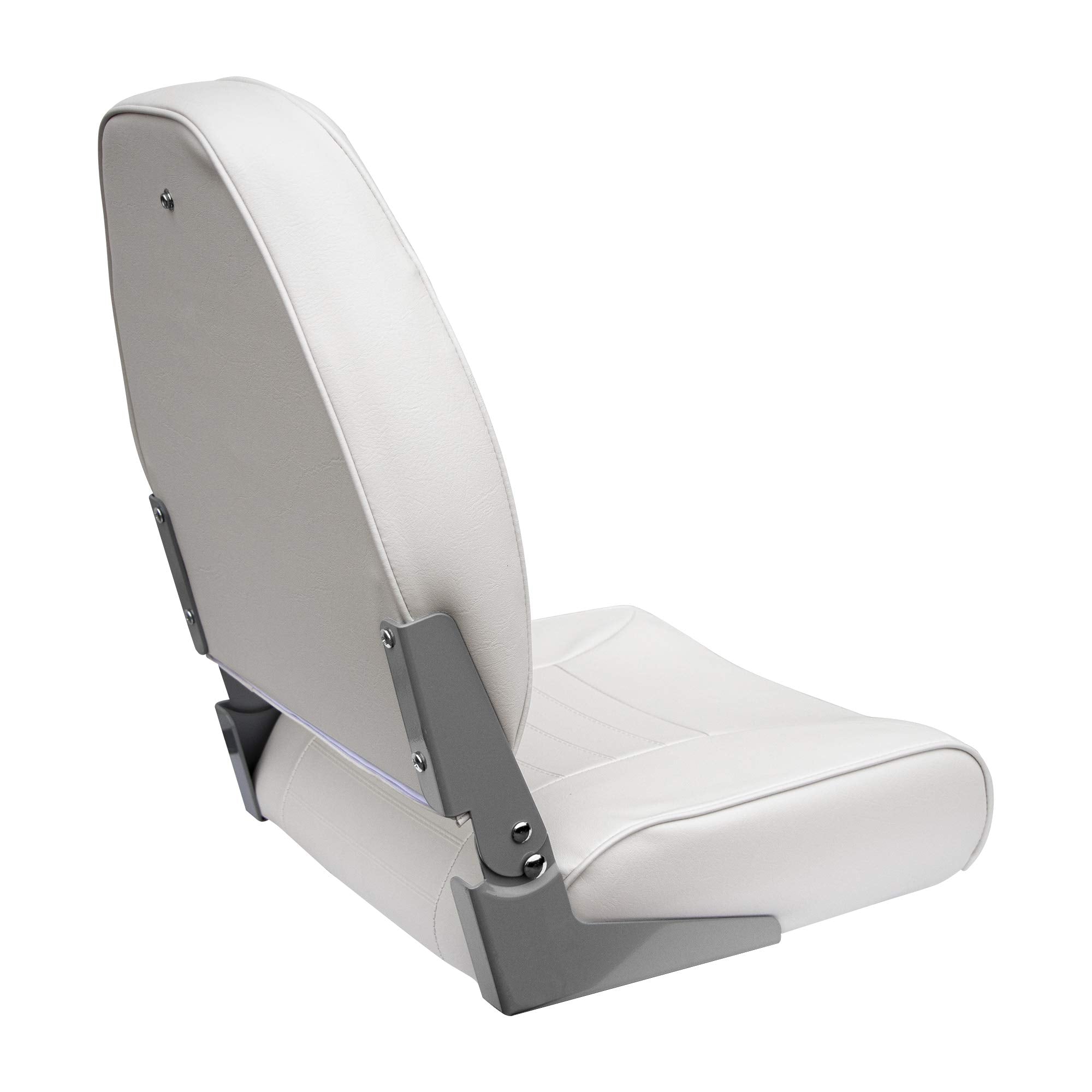 High Back Wise 8WD588PLS-710 Standard Boat Seat, White