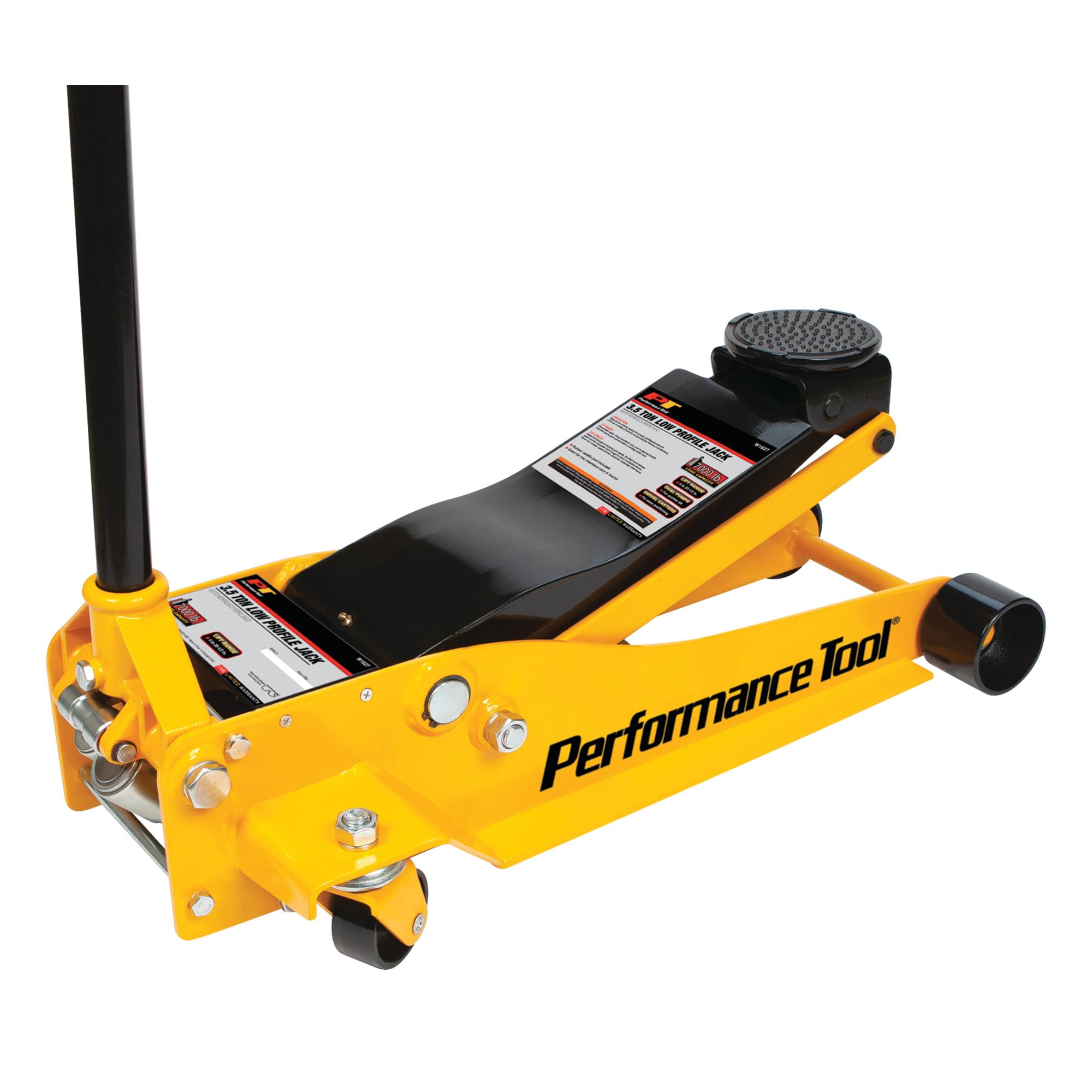3.5 Ton Performance Tool W1627 Low Profile Service Jack (7,000 lbs.) Capacity