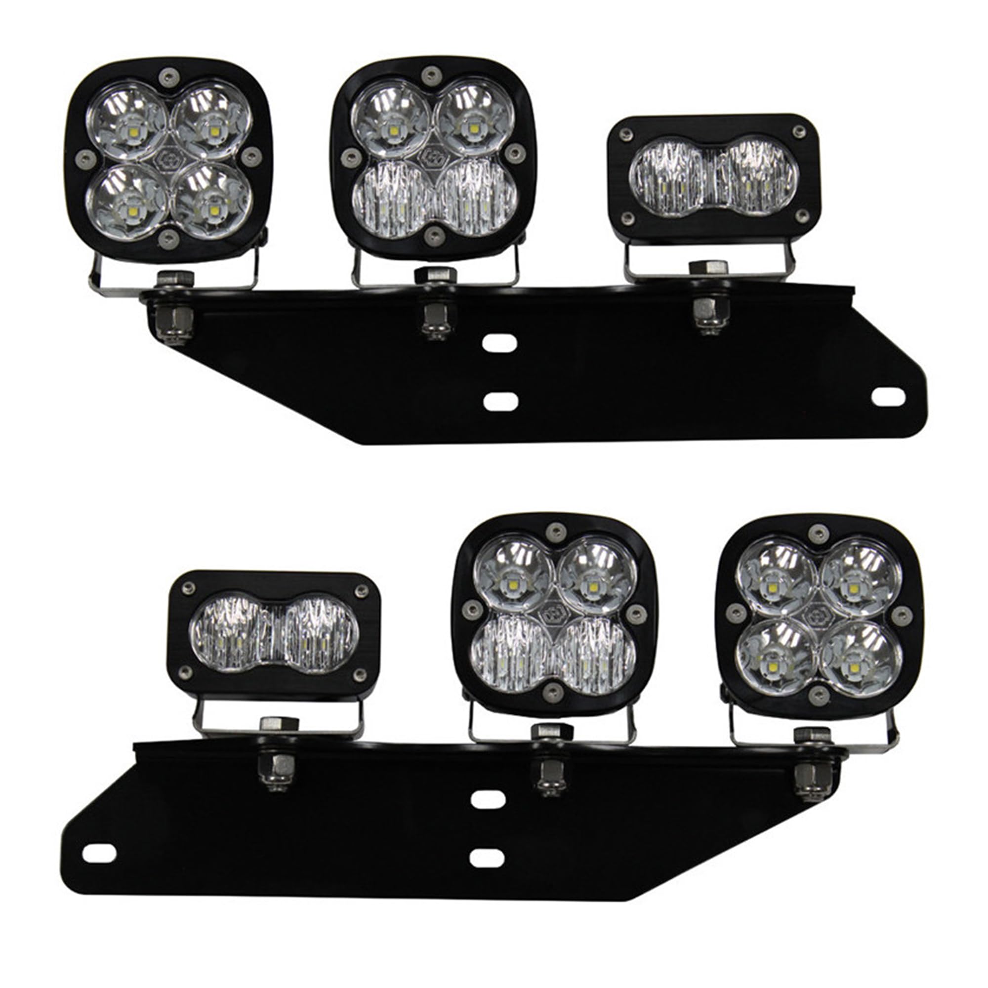 Baja Designs Fog Pocket S2 Pro LED Light Kit fits Ford F-150 Raptor 2017-2020 (Mult-Pattern; Clear)