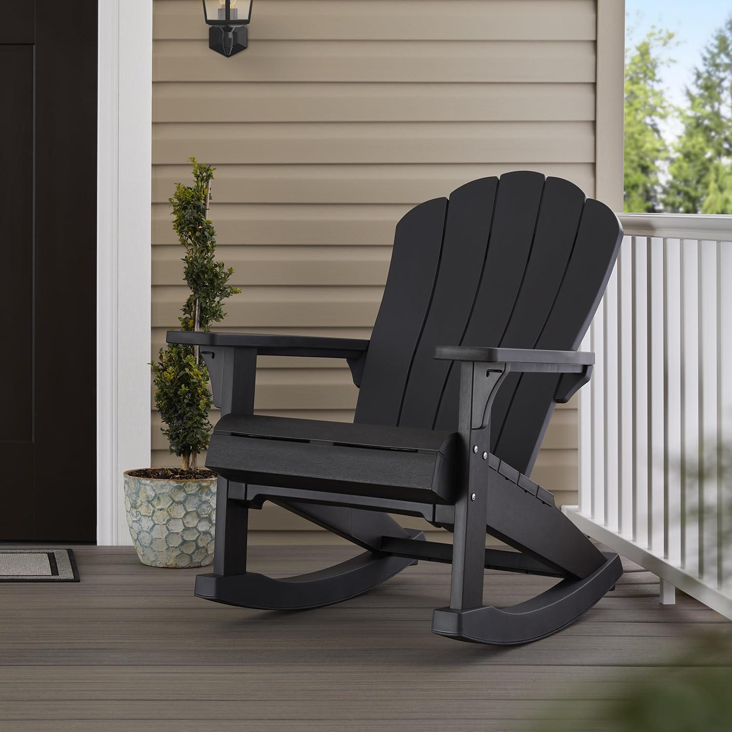 Everest Keter Adirondack Rocker - Graphite