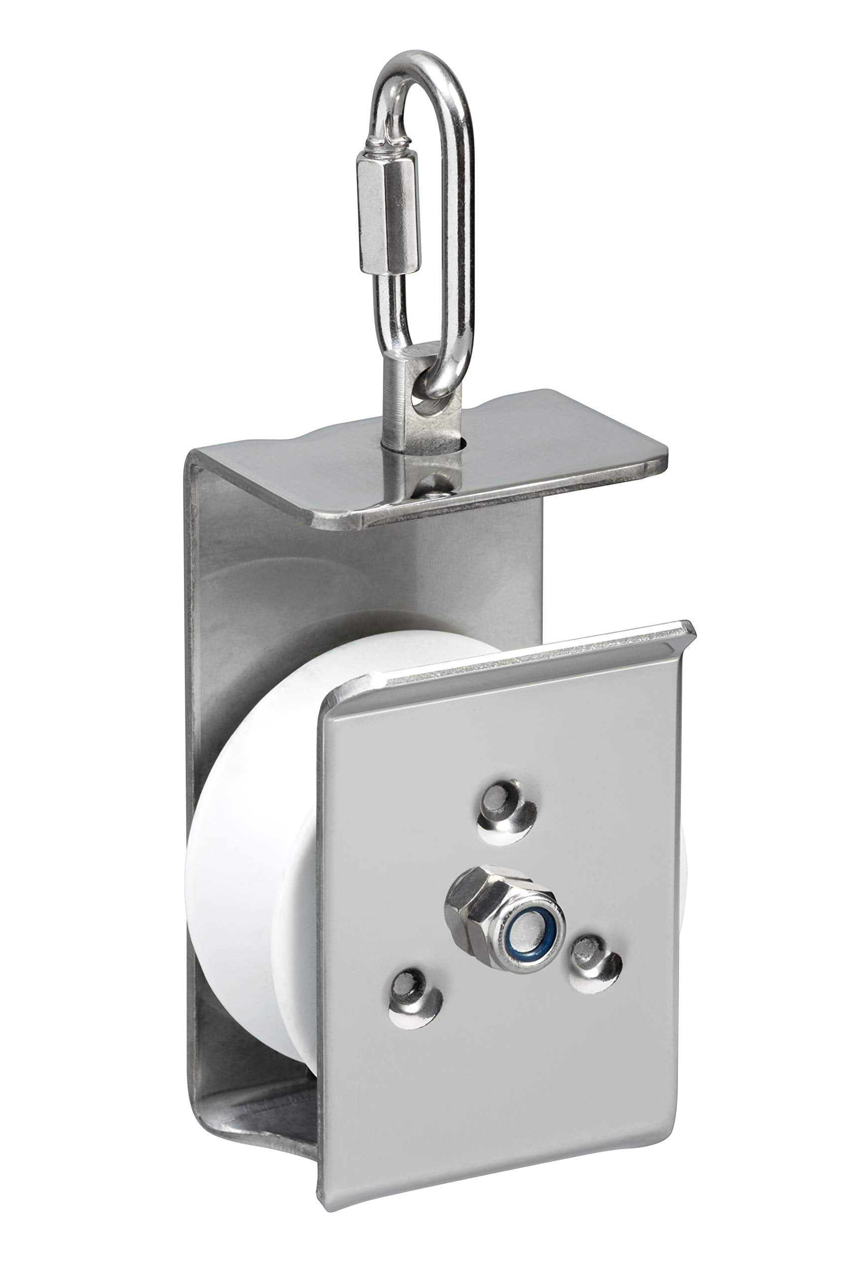 Trac Outdoors Swivel Block Open Pulley - Designed for Use with the Trac Line Haulers or Other Rigging Needs - Features an 800 lb. Load Capacity (69291)