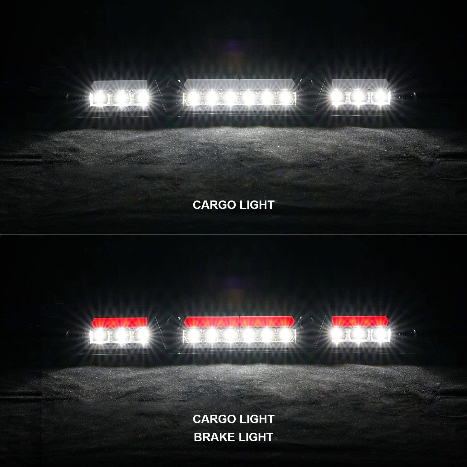 Black Anzo LED 3rd Brake Light
