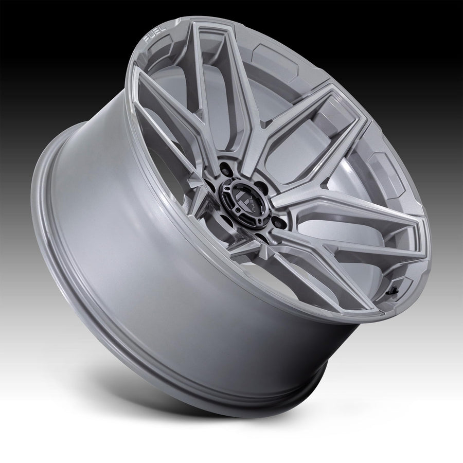 FUEL OFF-ROAD 22X9.5 FLUX, 6X5.5, 6.04, 20mm PLATINUM - FC854AX22956820