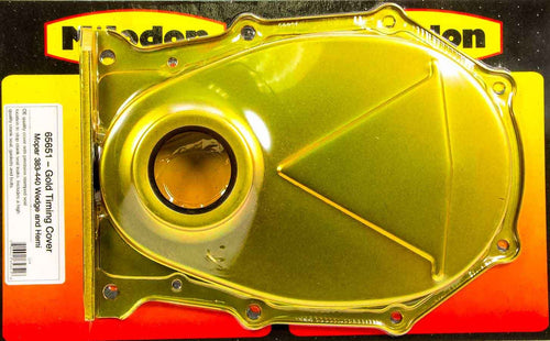 Timing Cover Milodon 65651 for Big Block Mopar, Gold