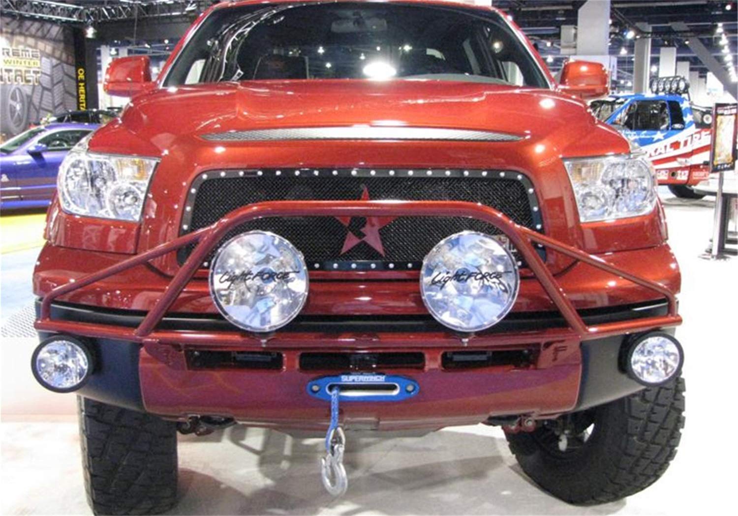 PreRunner N-Fab Light Mount With Tabs | Textured Black | T073LH-TX | Fits 2007-2013 Toyota Tundra