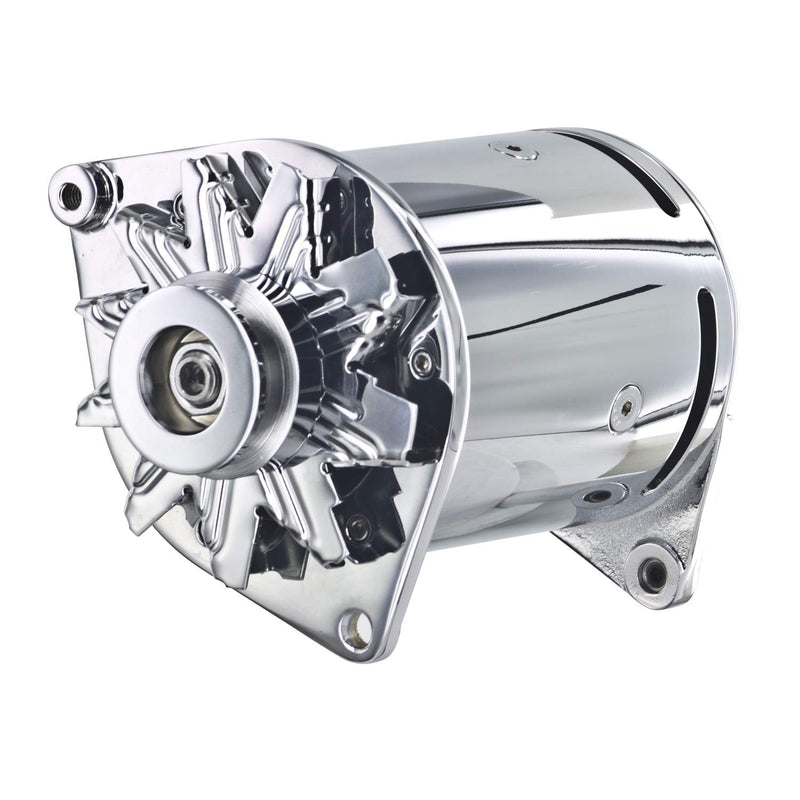 Chrome Powermaster 182101 Alternator (PowerGEN Swing Mating 90A 12V)