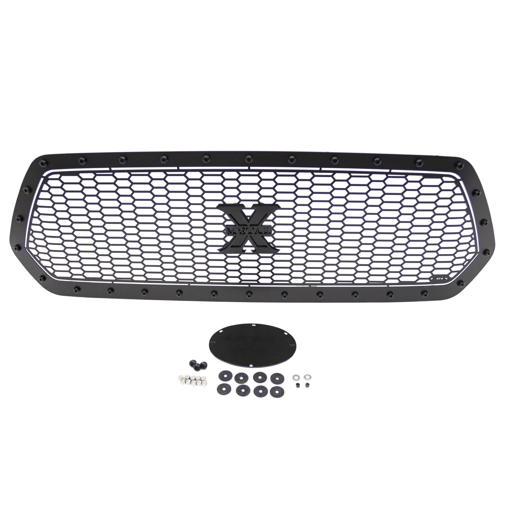 Tacoma Stealth Laser X Grille, 2016-2017, Black, 1 Pc, Insert, Black Studs - PN #7719411-BR
