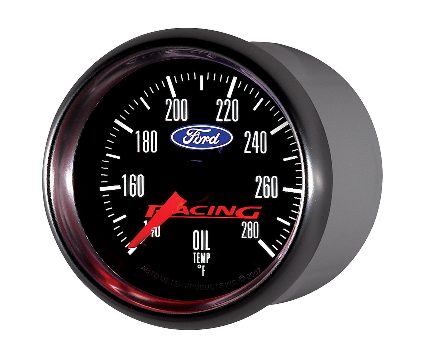 Auto Meter 880079 2-1/16" Oil Temperature Gauge 140-280 Degree Fahrenheit for Ford