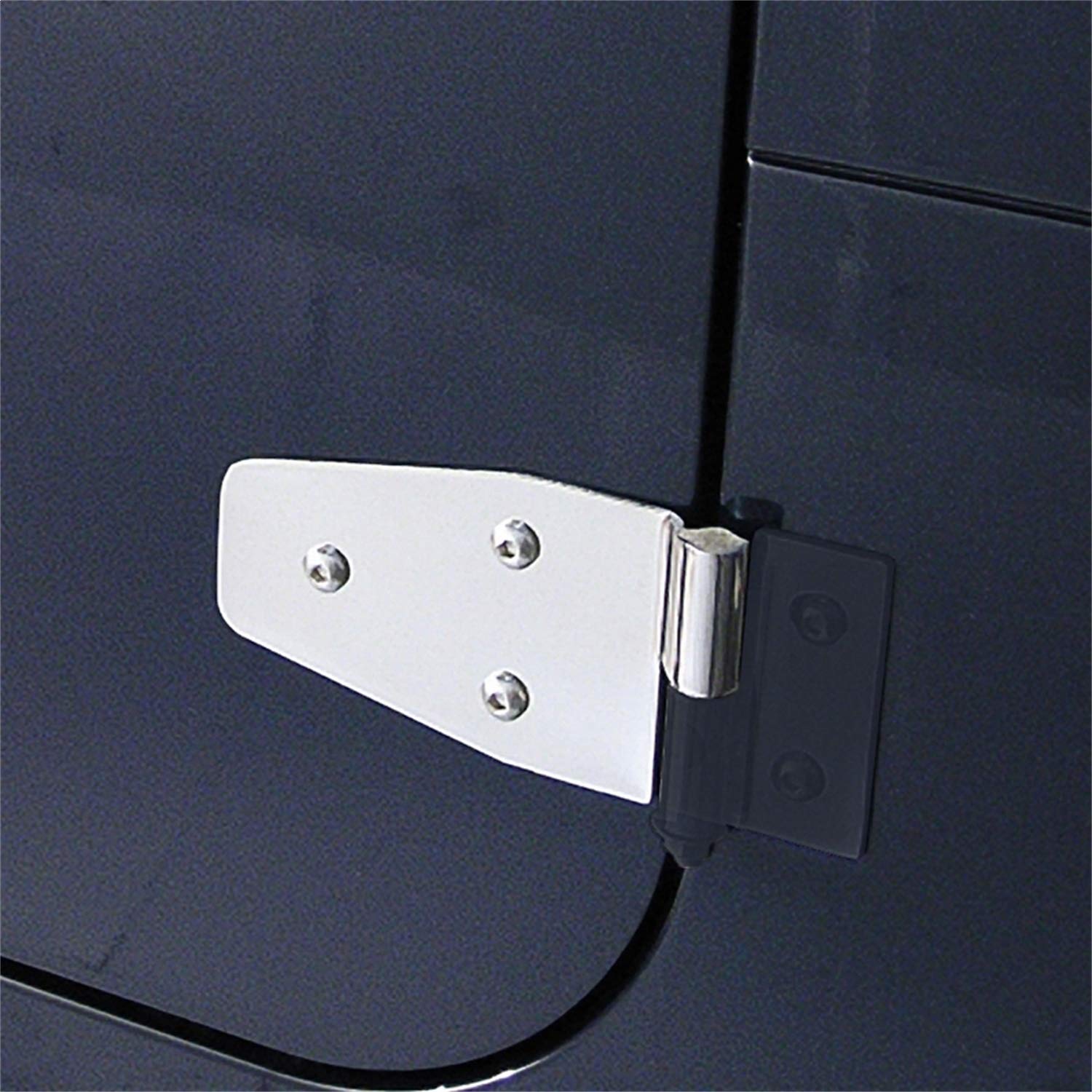 Door Hinge Kit Rugged Ridge for Jeep Wrangler YJ/TJ | Stainless Steel, | 11113.02 | Fits 1987-2006 Jeep Wrangler YJ/TJ