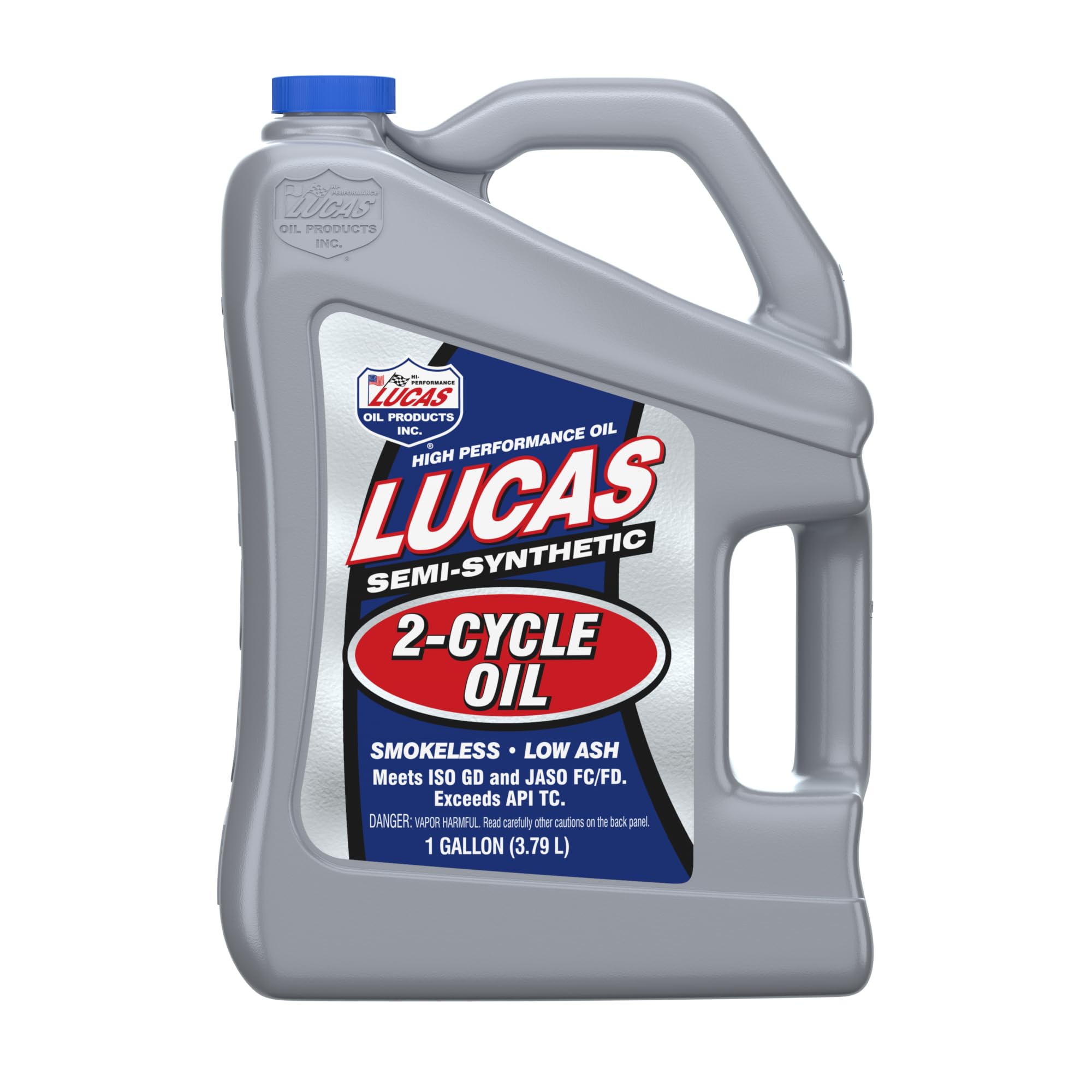 Semi-Synthetic Lucas Oil 10115 2-Cycle Motor Oil - 1 Gallon