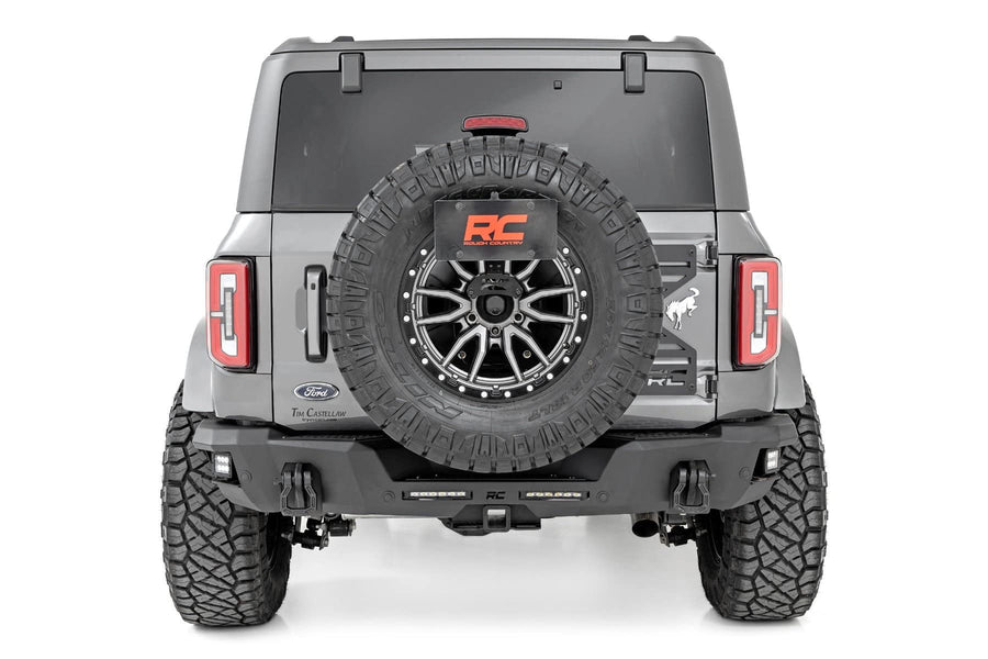 Rough Country Heavy Duty Rear LED Bumper for 2021-2024 Ford Bronco - 51091