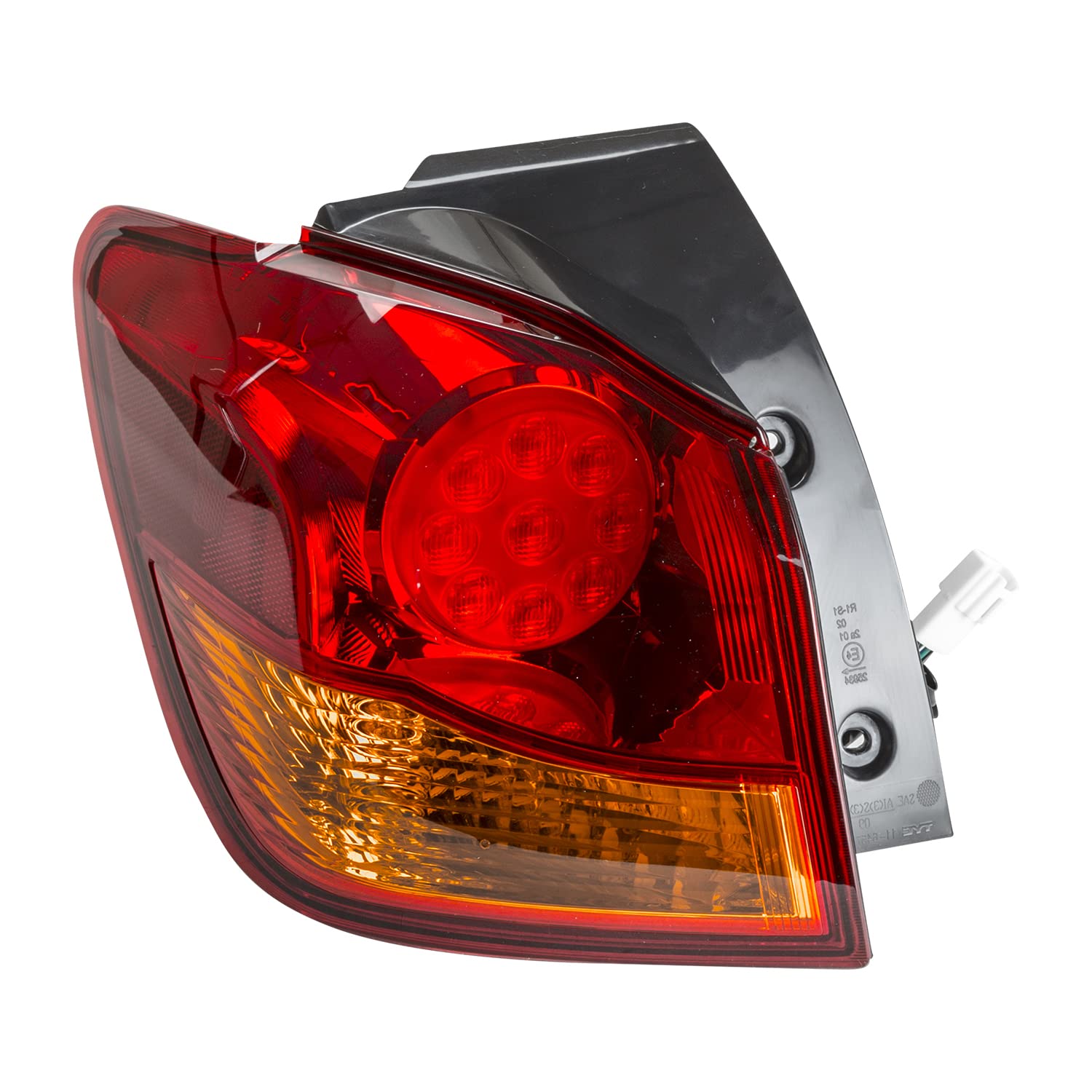 Left TYC Tail Light Assembly Compatible with 2011-2019 Mitsubishi Outlander