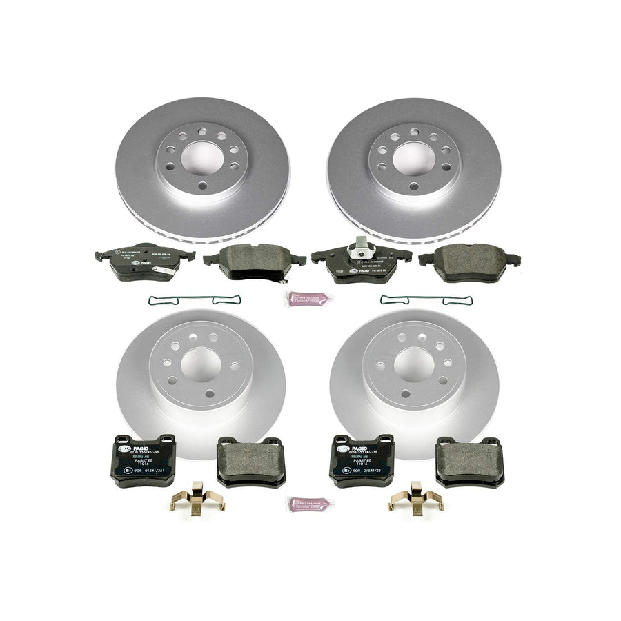 Euro-Stop Brake Kit Power Stop ESK835 For Saab 9-3, Saturn L, Saturn L300, Saturn, Saturn, Saturn, Saturn LW300 [Model Specific]