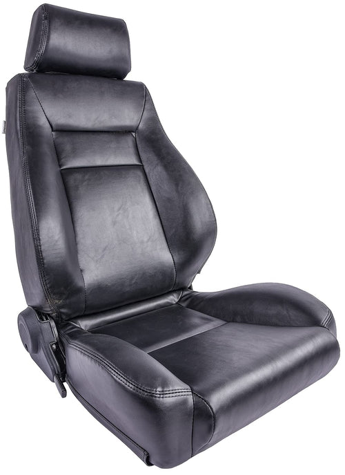 Scat 80110051R Crankshafts Seat, Black Vinyl, Right